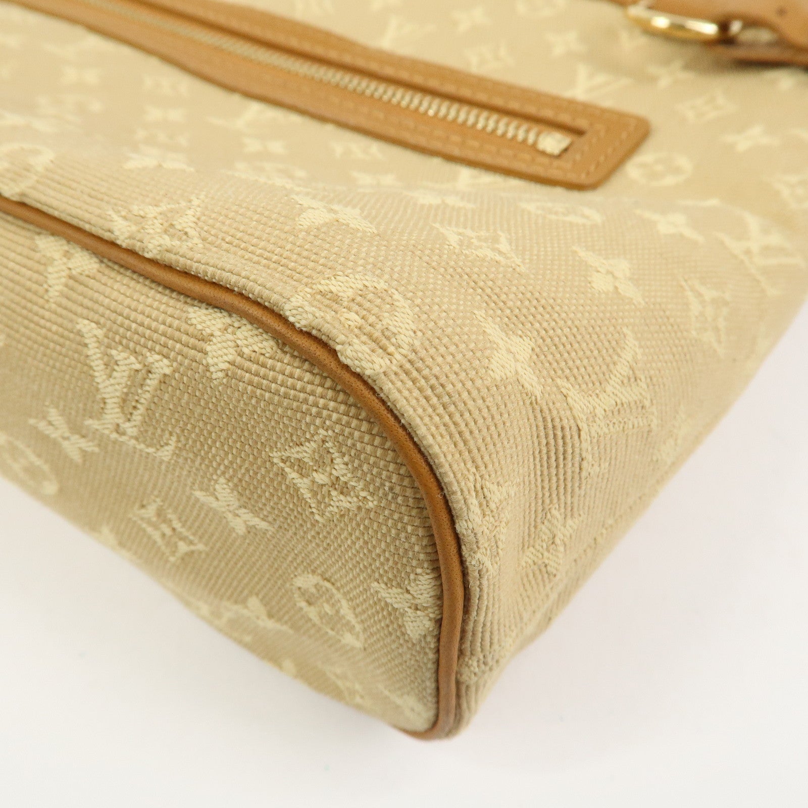 Louis Vuitton Monogram Mini Lucille PM Hand Bag Beige M92684