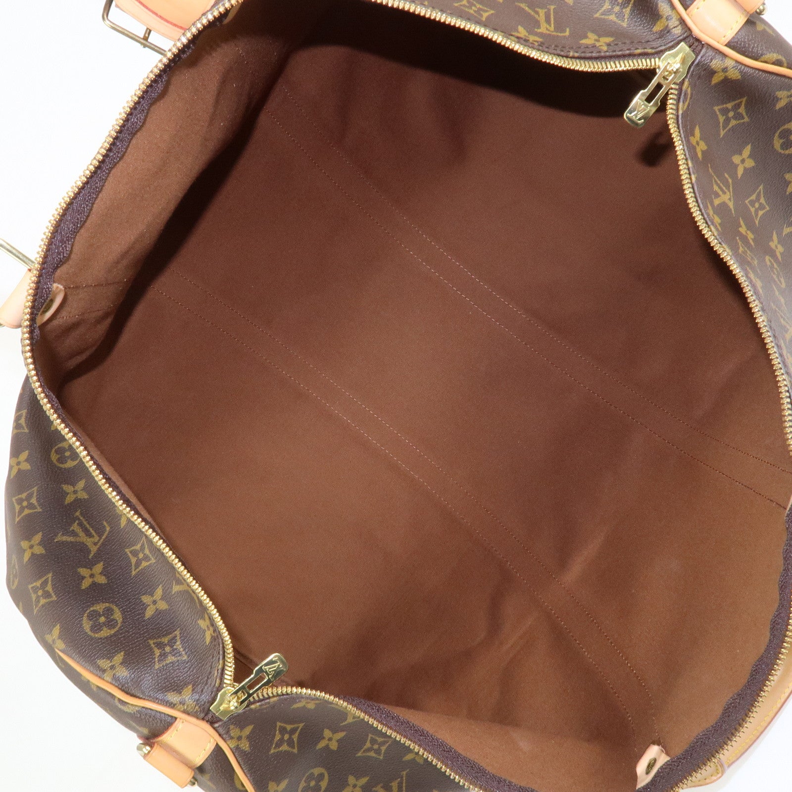 Louis Vuitton Monogram Keep All Bandouliere 60 Boston Bag M41412