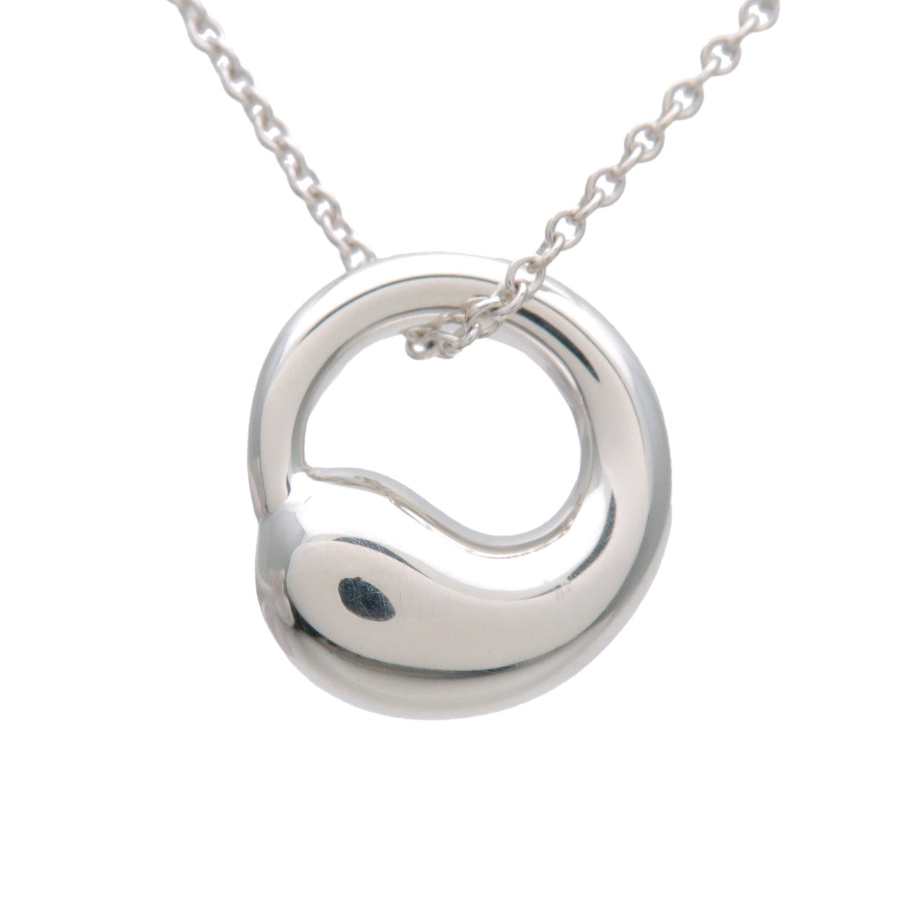 Tiffany & Co Eternal Circle Necklace SV925 Silver