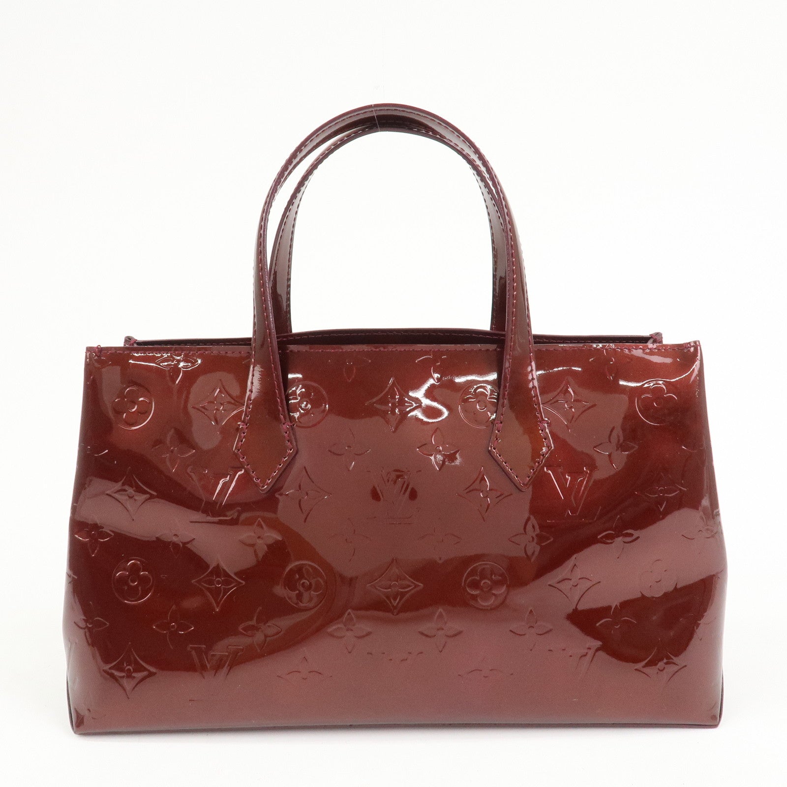 Louis Vuitton Monogram Vernis Wilshire PM Rouge Faurviste M91644