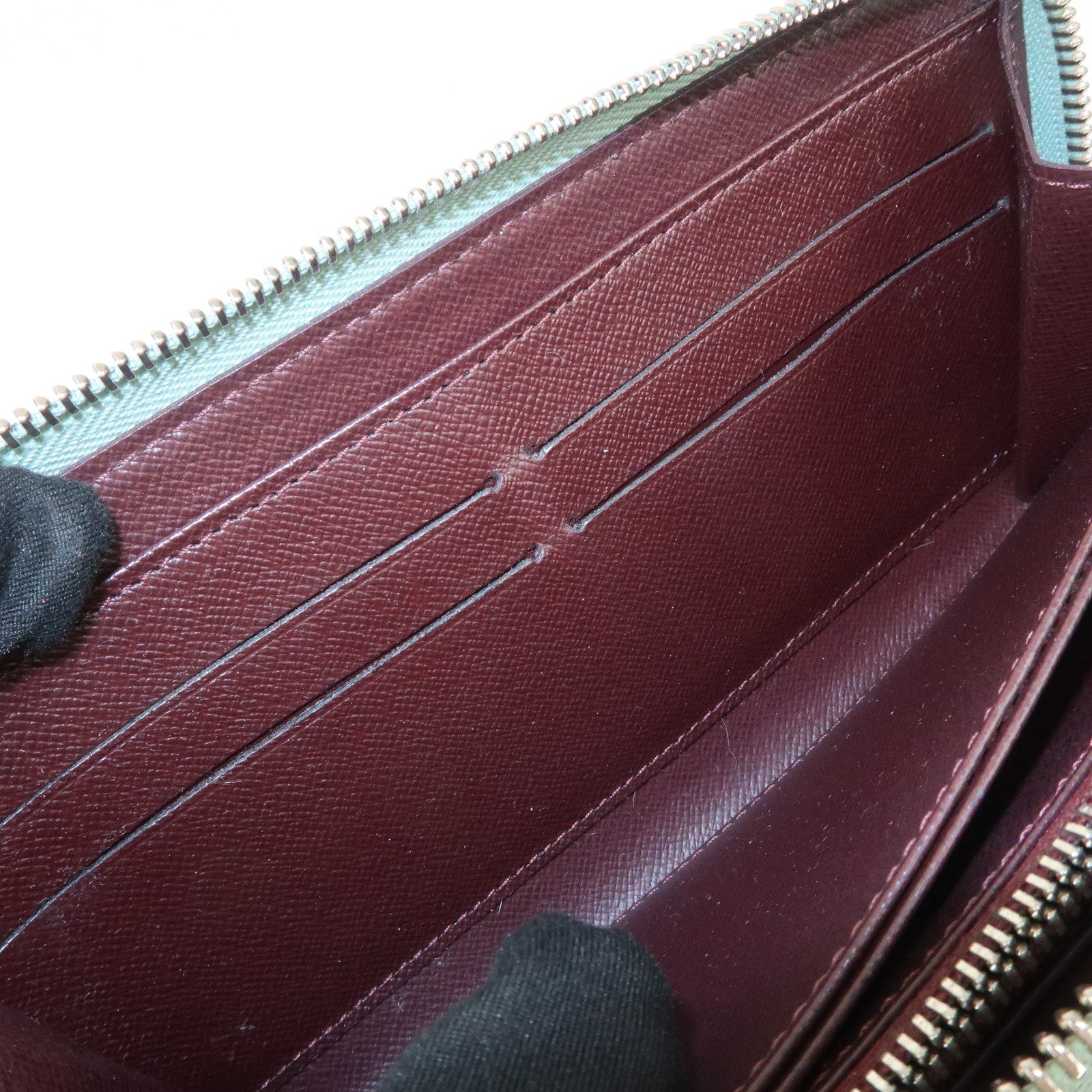 Louis Vuitton Epi Electric Leather Long Zippy Wallet Amande M60313 Used