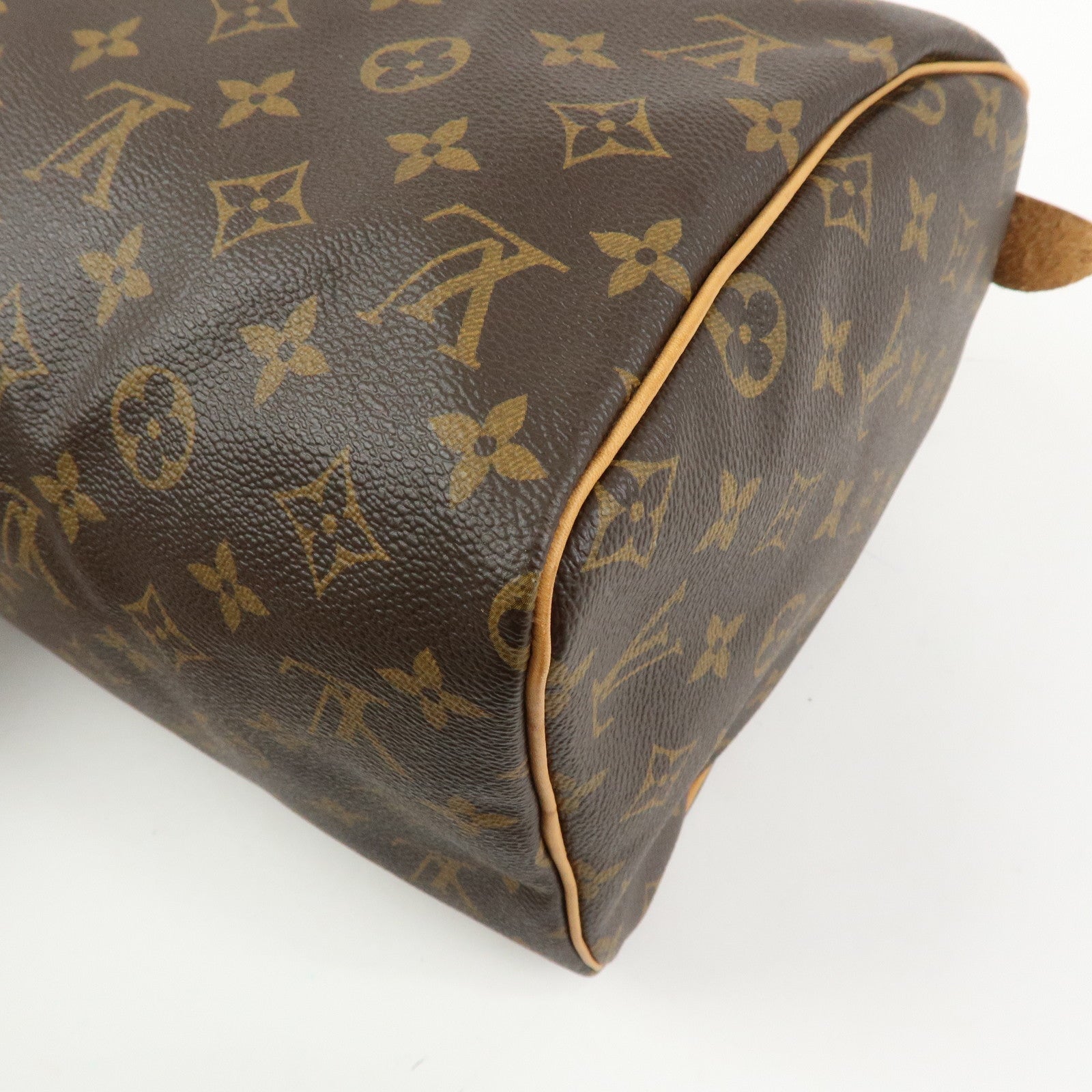 Louis Vuitton Monogram Speedy 30 Boston Bag Hand Bag Brown M41526
