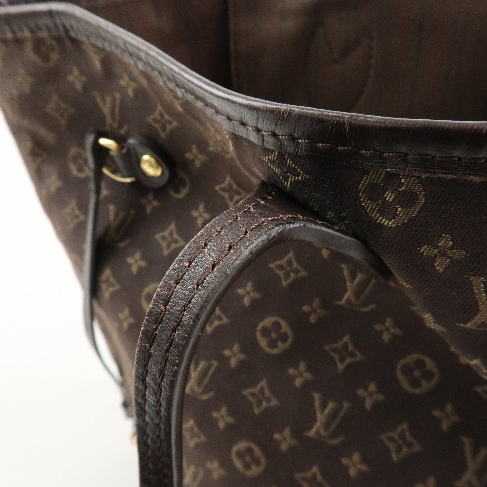 Louis Vuitton Monogram Idylle Neverfull MM Tote Bag Fuzan M40513 Used