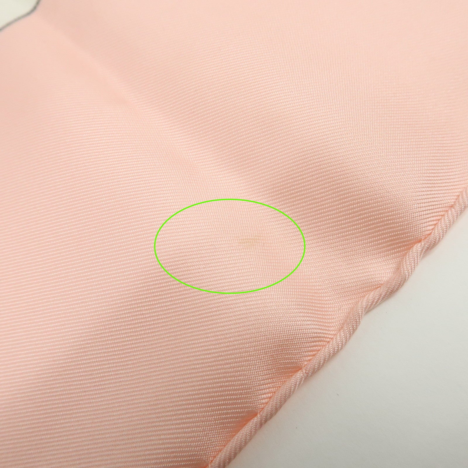 HERMES Carre 90 Silk 100% BRIDES DE GALA Scarf Light Pink White