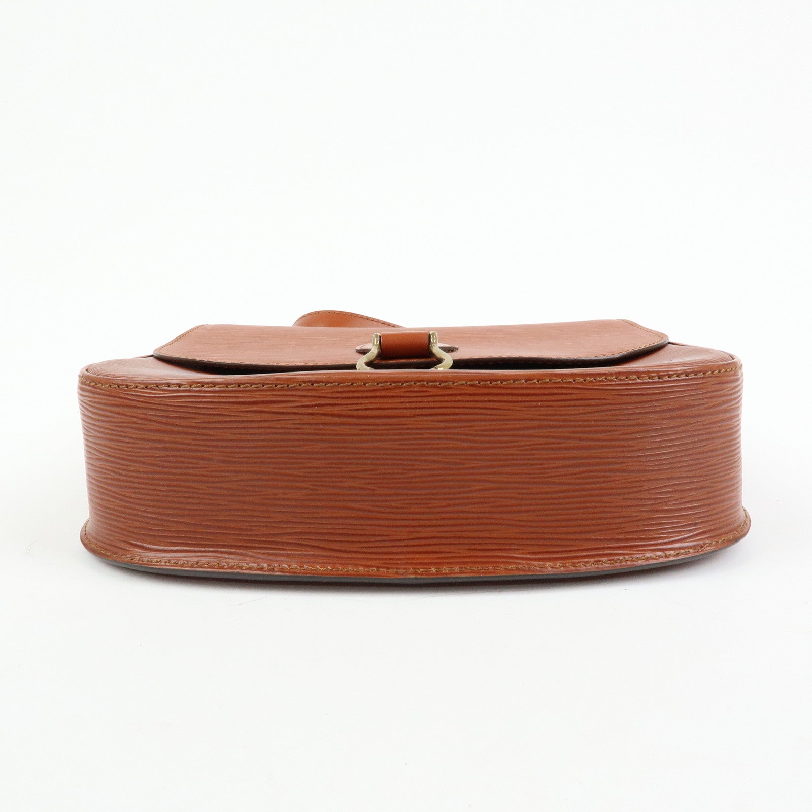 Louis Vuitton Epi Saint Cloud Shoulder Bag Kenya Brown M52193