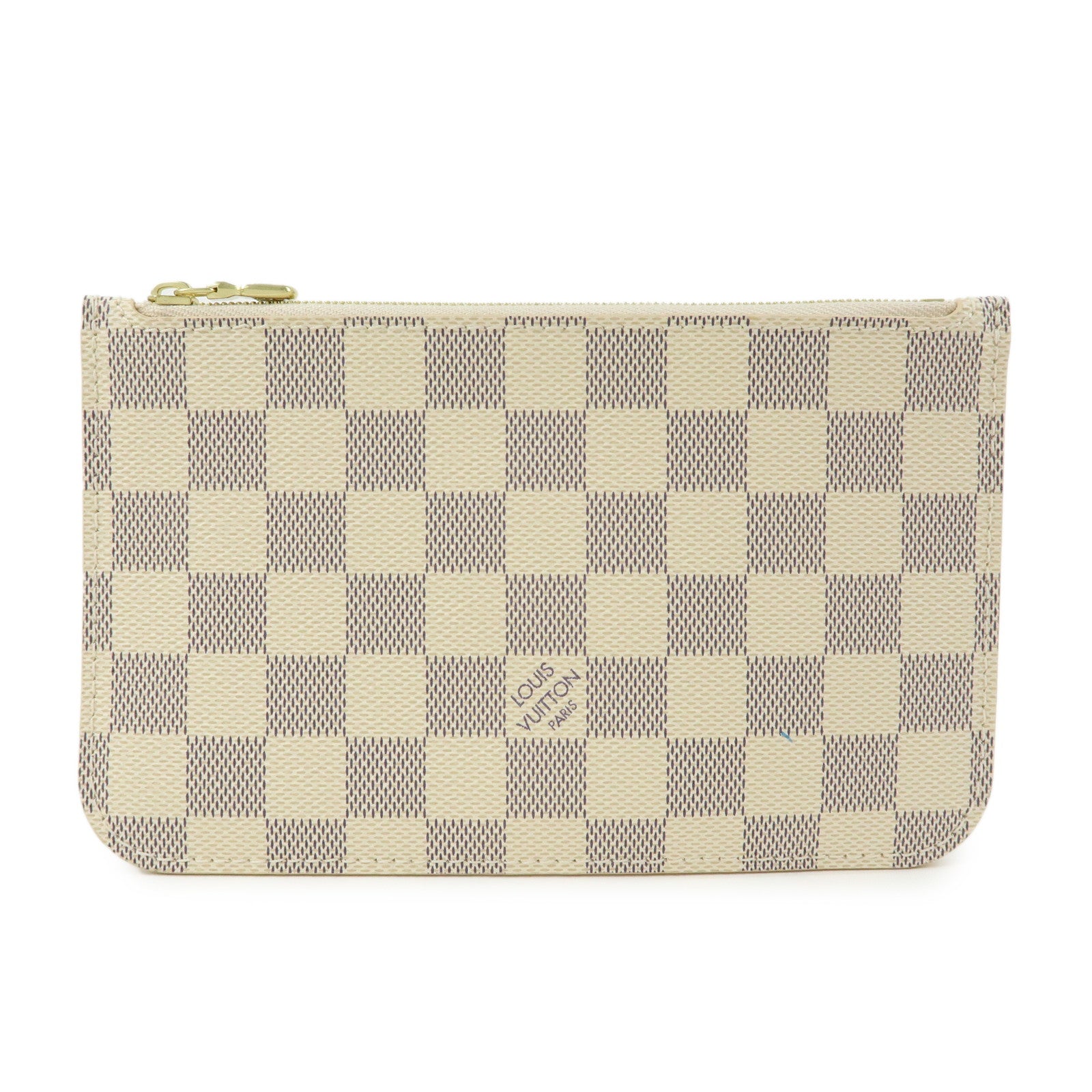 Louis Vuitton Damier Azur Canvas Pouch for Neverfull PM Pouch