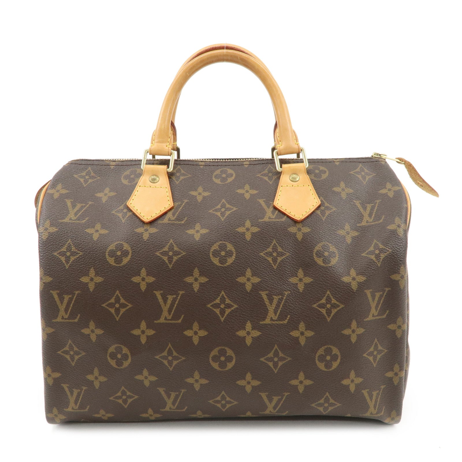 Louis Vuitton Monogram Speedy 30 Hand Bag Boston Bag M41526