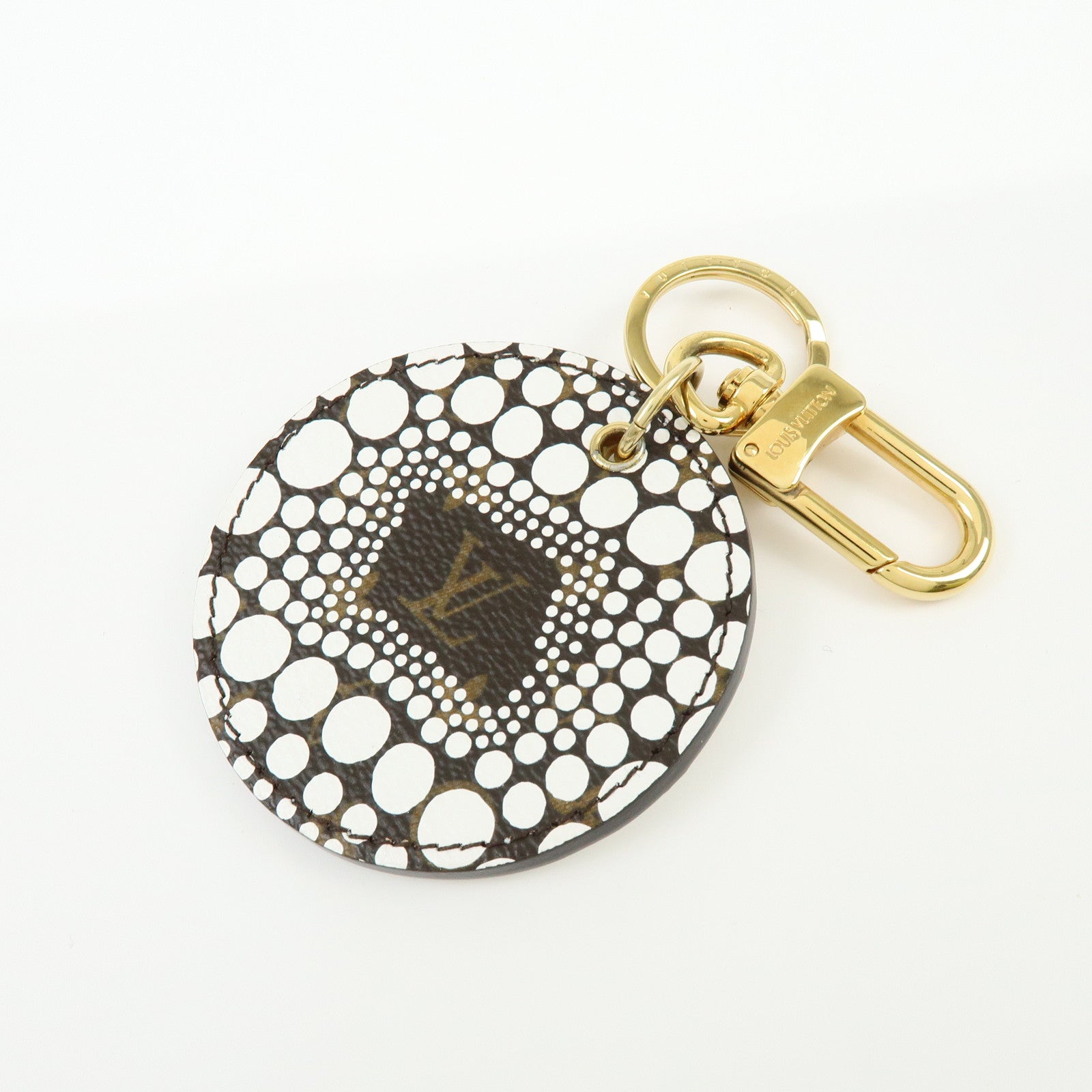 Louis Vuitton Monogram Porte Cles Pumpkin Dots Key Charm M66739