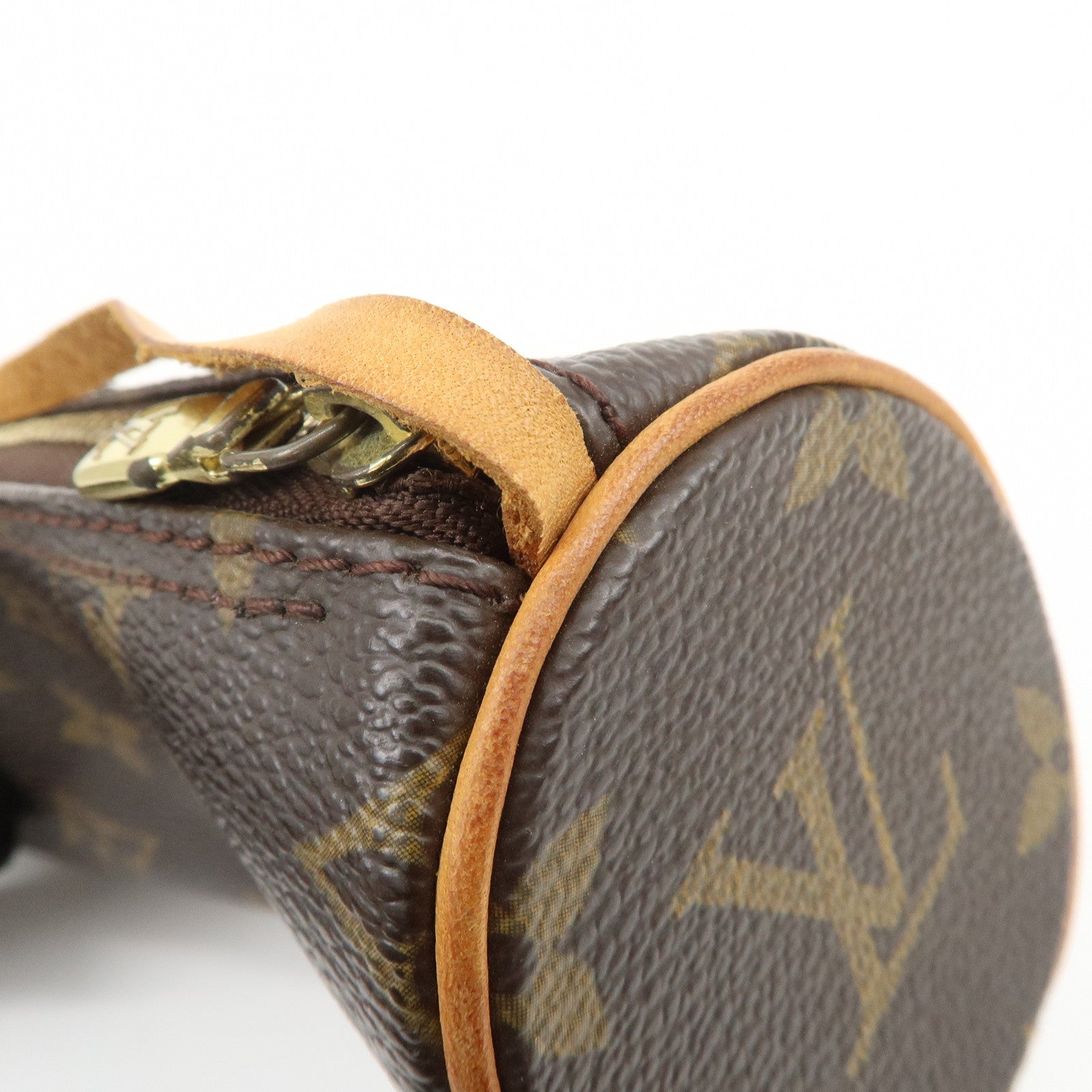 Louis Vuitton Monogram Mini Pouch for Papillon Bag New Style Brown