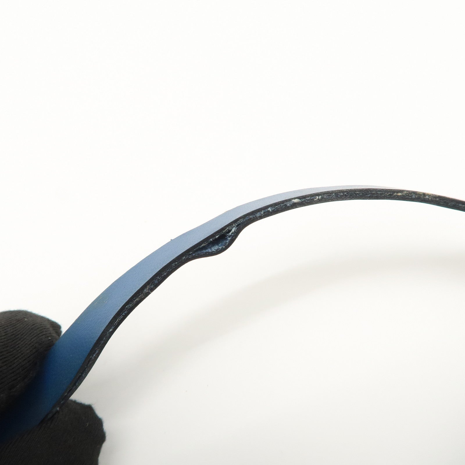 Louis Vuitton Epi Set of 2 Mini Pouch For Soufflo Bag Ivory Blue Used