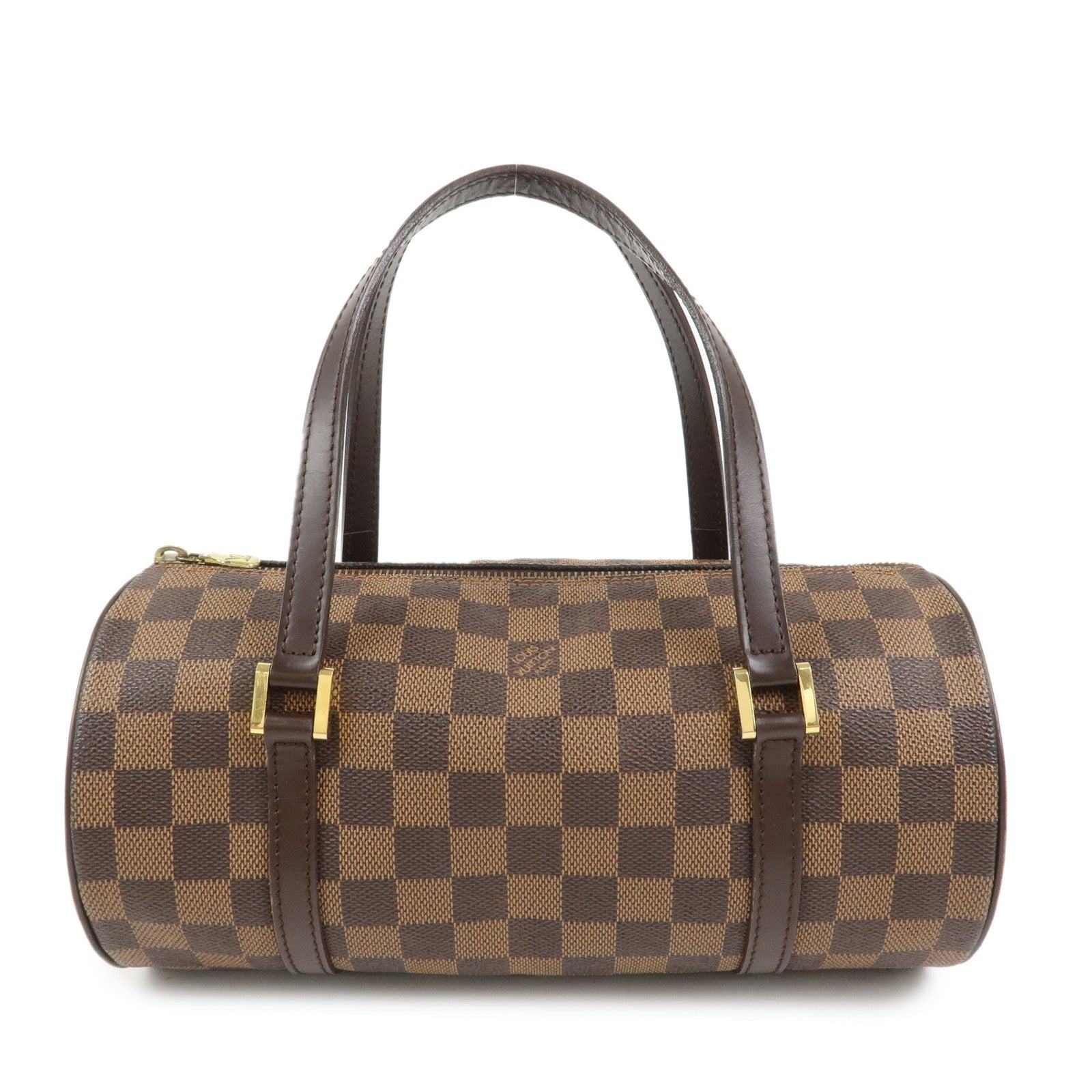 Louis Vuitton Damier Ebene Papillon 26 Hand Bag Brown N51304