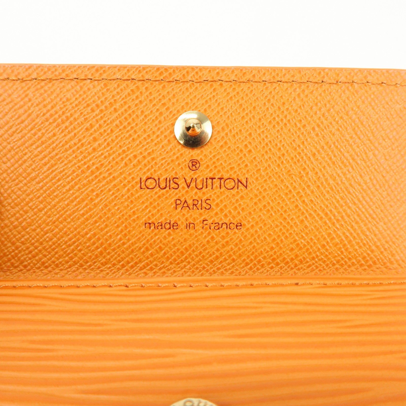 Louis Vuitton Epi Ludlow Wallet Compact Wallet Mandarin M6330H