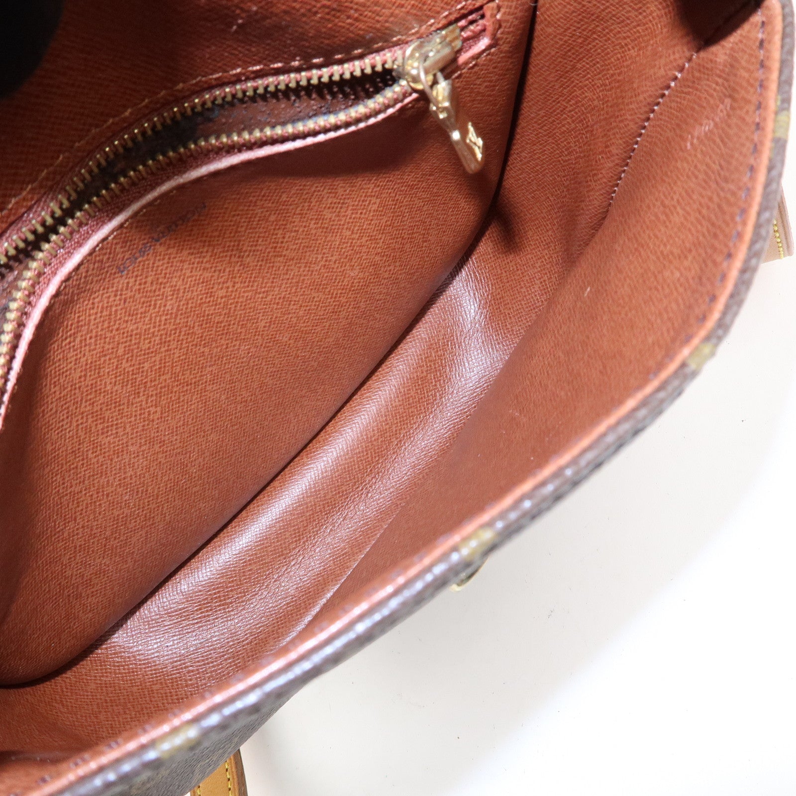 Louis Vuitton Monogram Saint Cloud MM Shoulder Bag Brown M51243