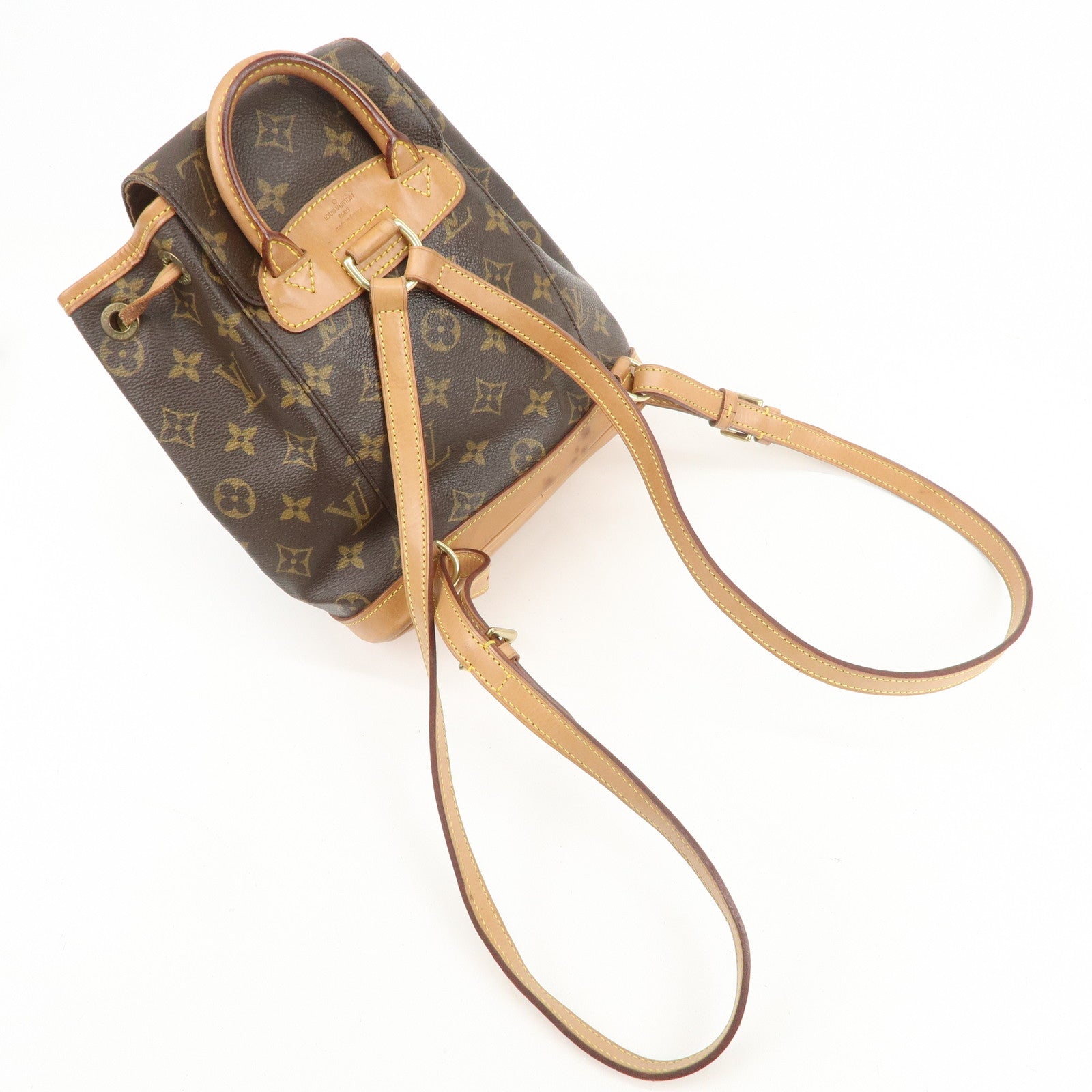 Louis Vuitton Monogram Mini Montsouris Backpack Brown M51137