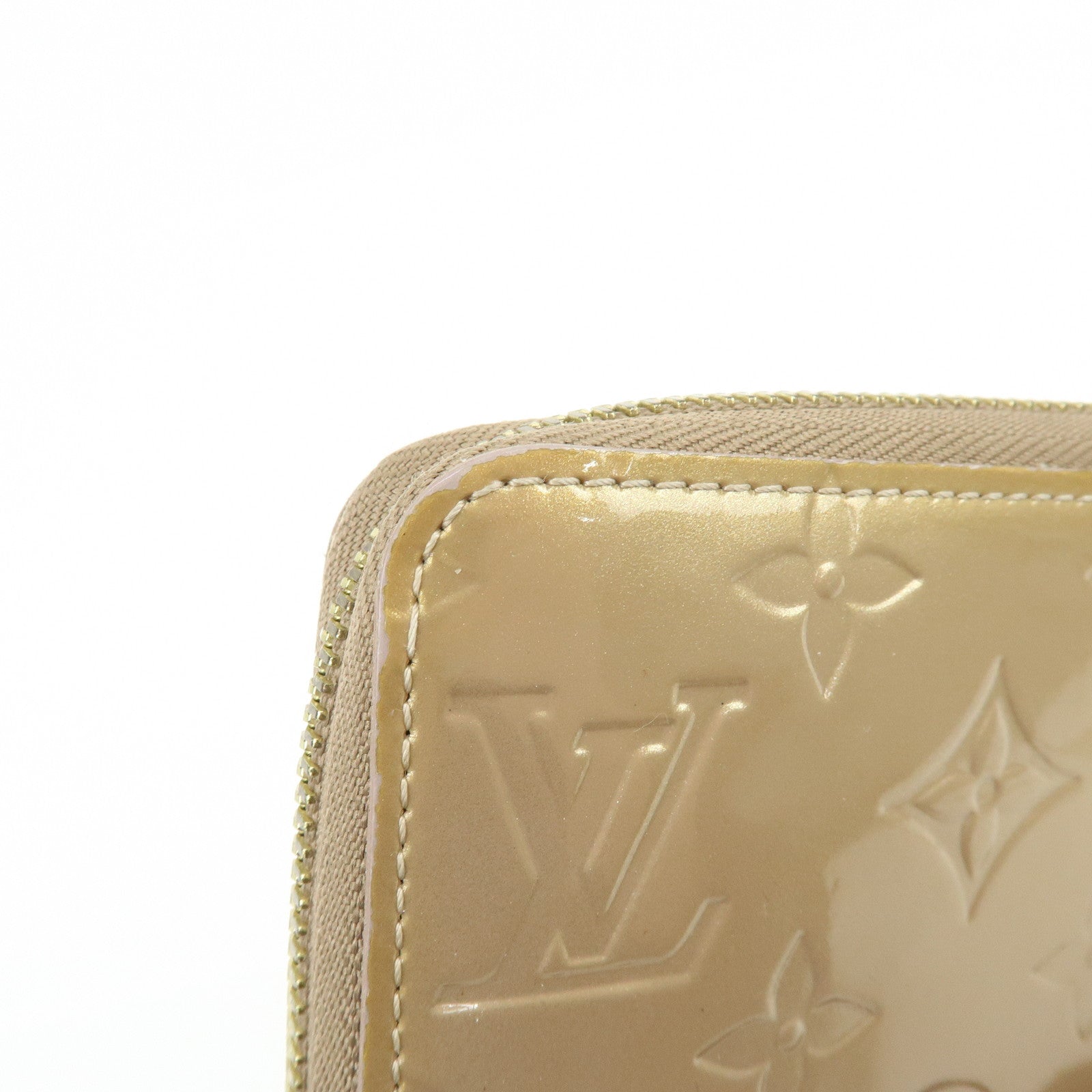 Louis Vuitton Monogram Vernis Round Zippy Long Wallet M91761
