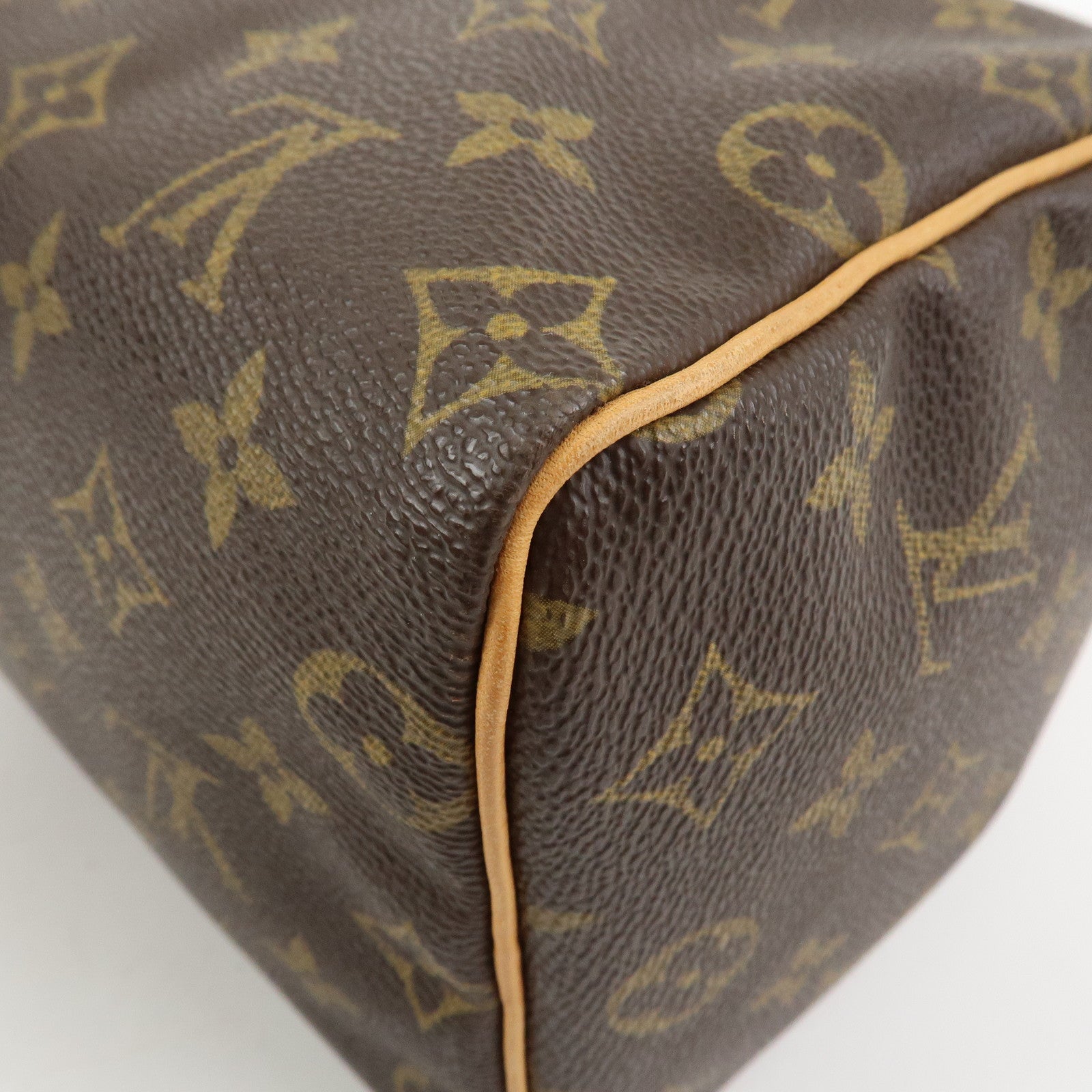 Louis Vuitton Monogram Speedy 25 Boston Bag Hand Bag Brown M41528