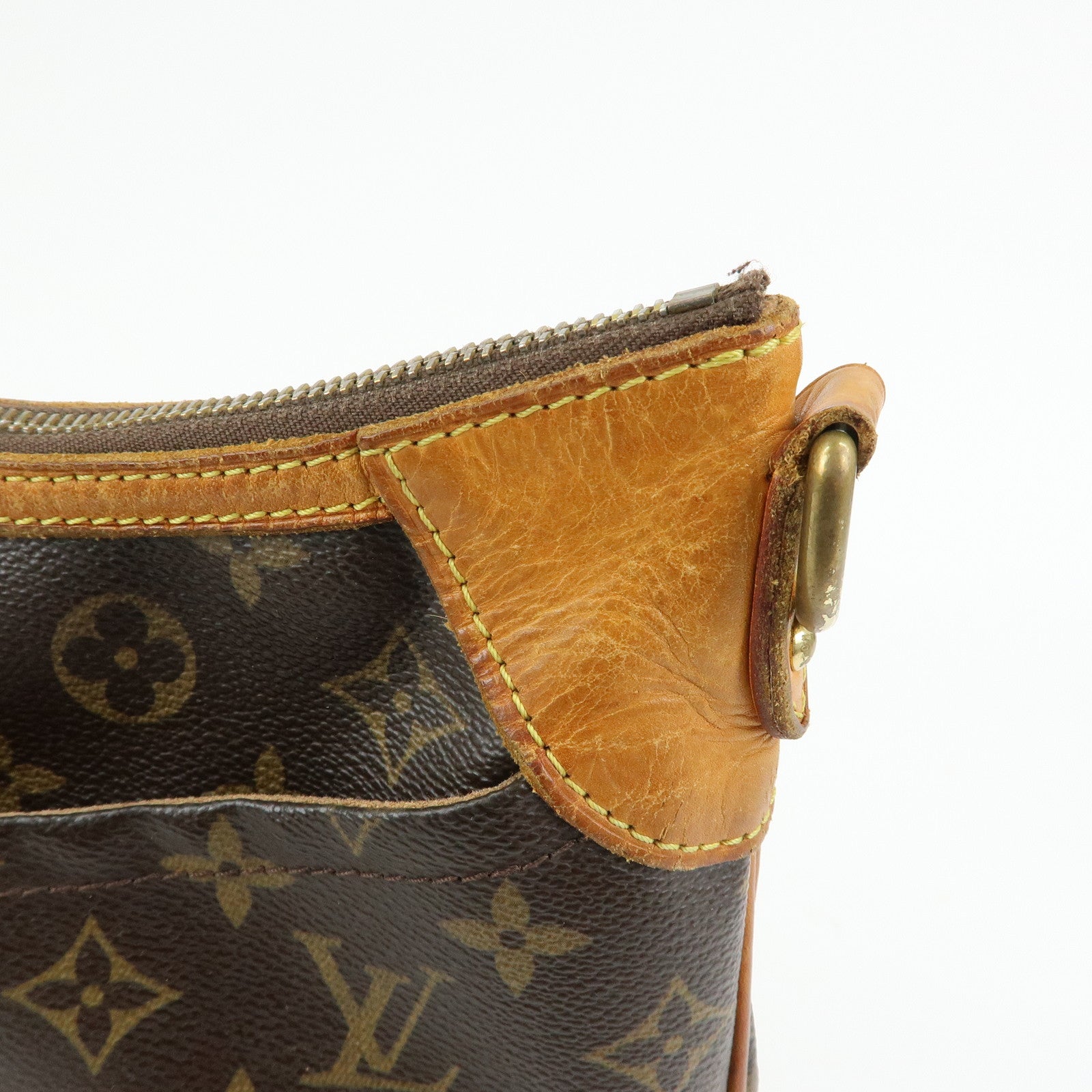 Louis Vuitton Monogram Odeon PM Shoulder Bag Brown M56390