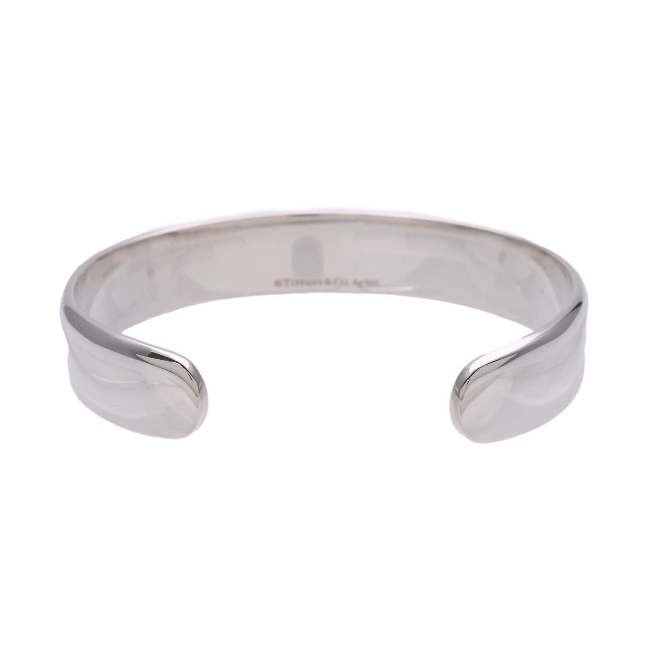 Tiffany & Co Return to Tiffany 2P Diamond Narrow Bangle SV925