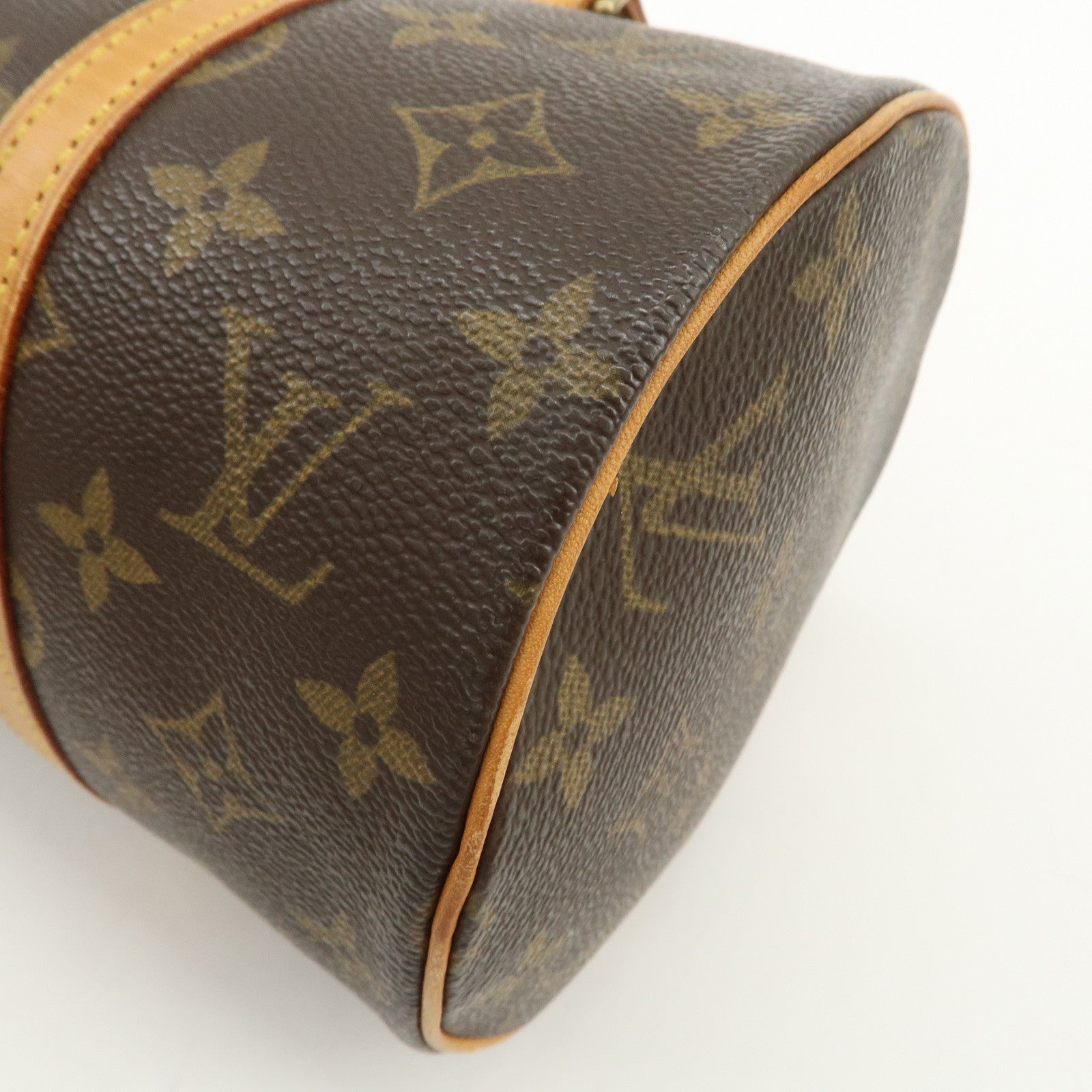 Louis Vuitton Monogram Papillon 30 Hand Bag New Style Brown M51385