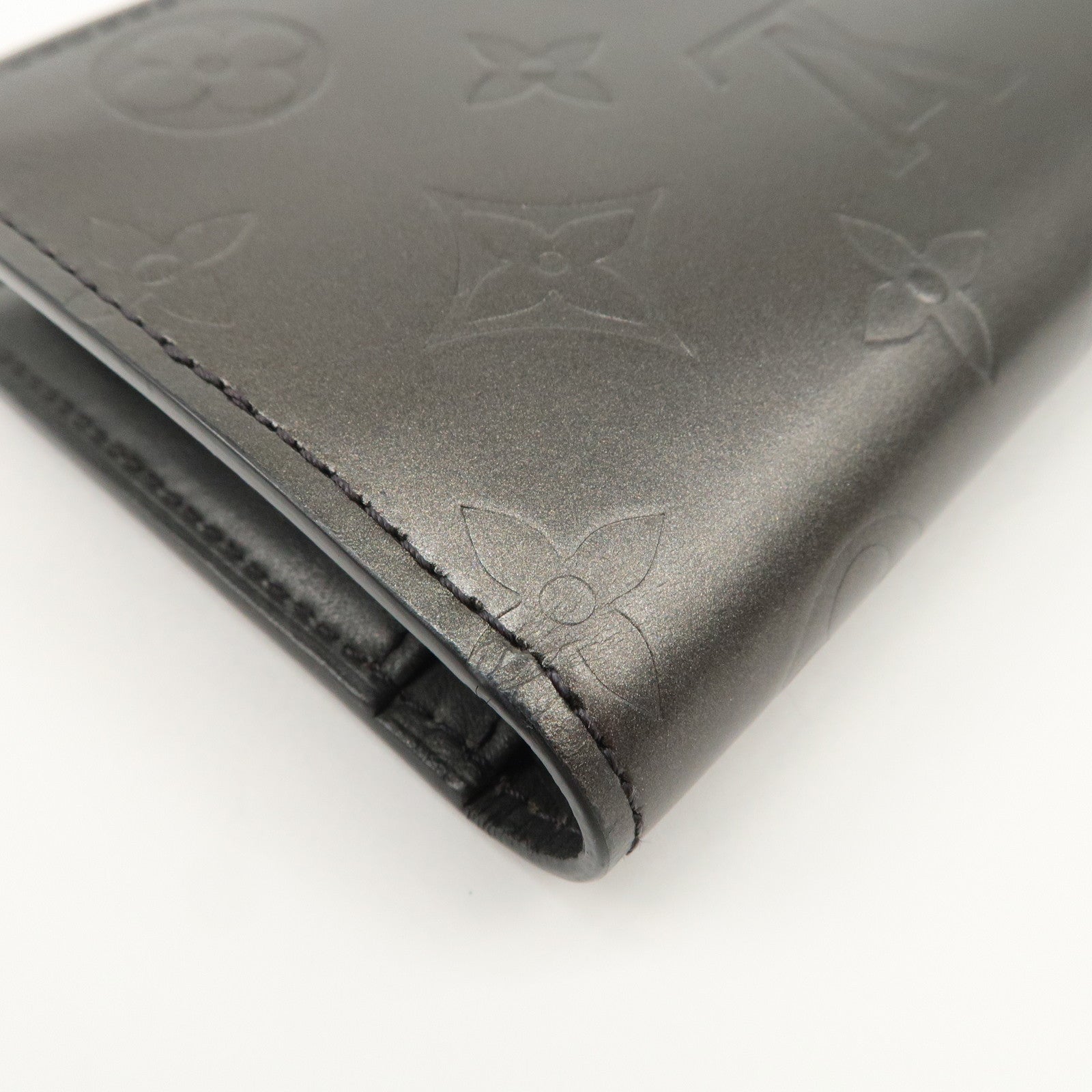 Louis Vuitton Monogram Matte Portefeuille Viennois Noir M65147