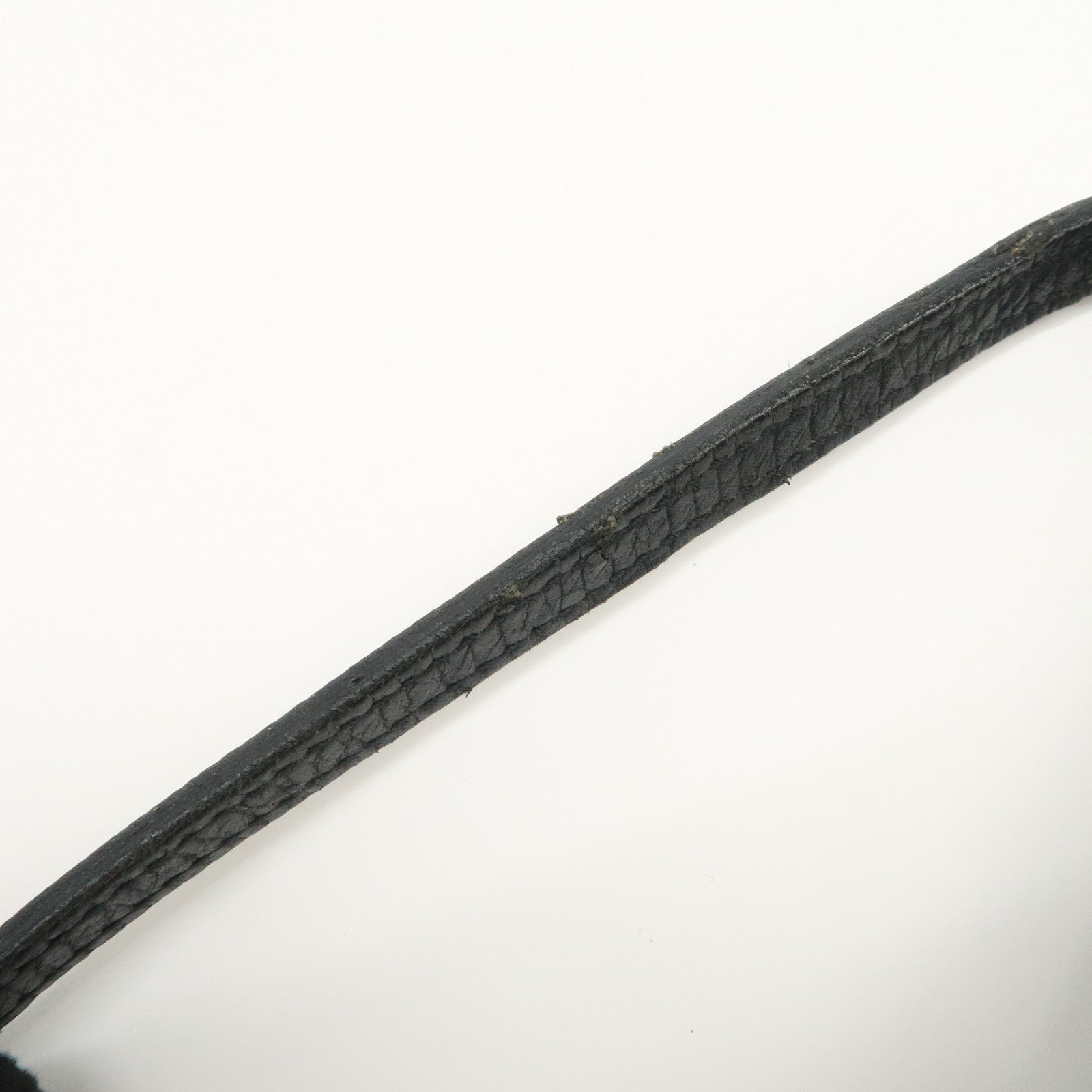 GUCCI Logo GG Canvas Leather Boat Bag Hand Bag Black 07198