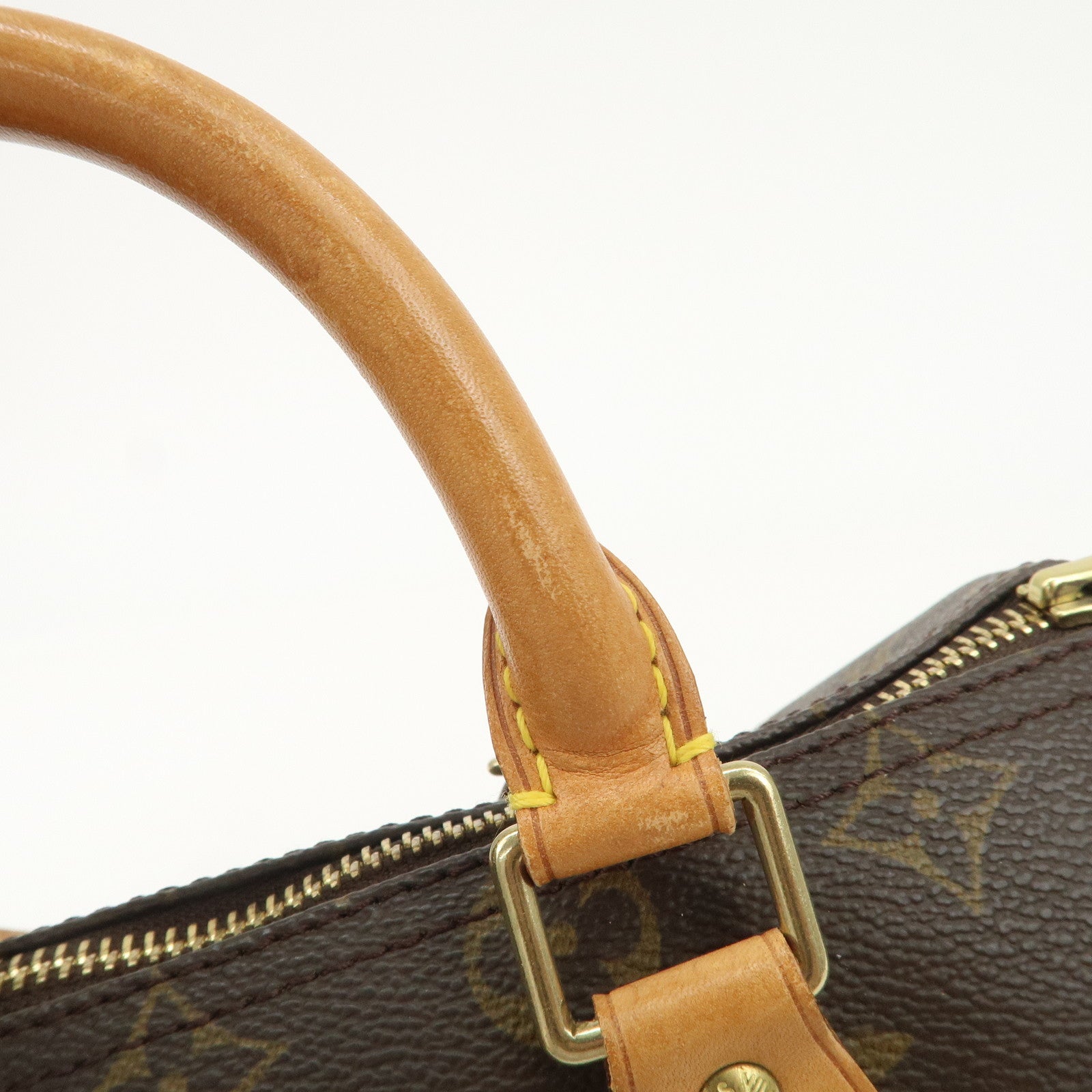 Louis Vuitton Monogram Speedy 25 Boston Bag Hand Bag Brown M41528