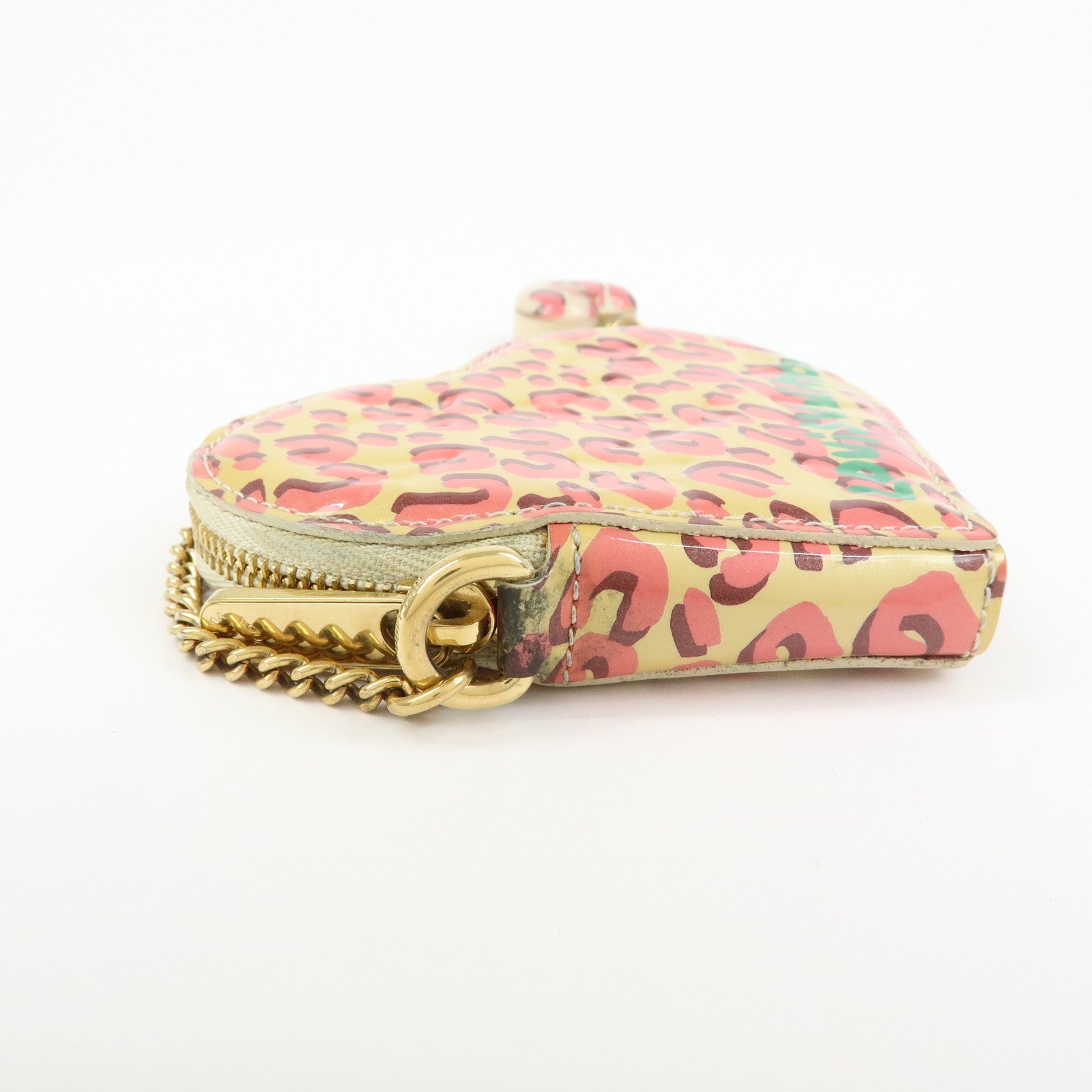 Louis Vuitton Monogram Vernis Porte Monnaie Coeur Coin Case M91473