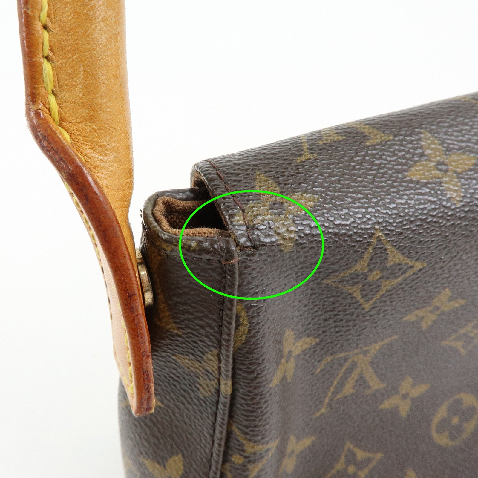 Louis Vuitton Monogram Mini Looping Shoulder Bag Brown M51147