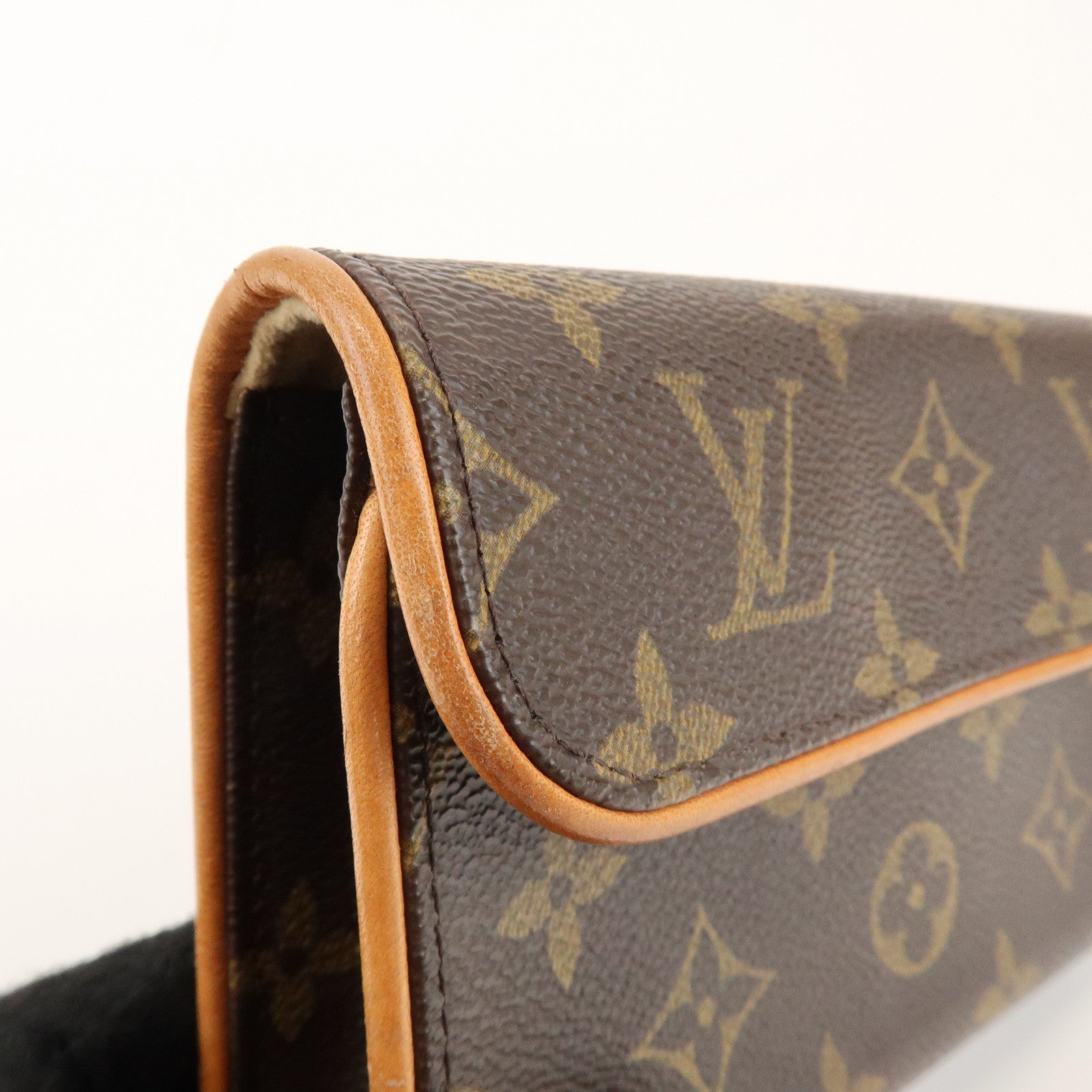 Louis Vuitton Monogram Pochette Florentine Waist Bag Belt M51855