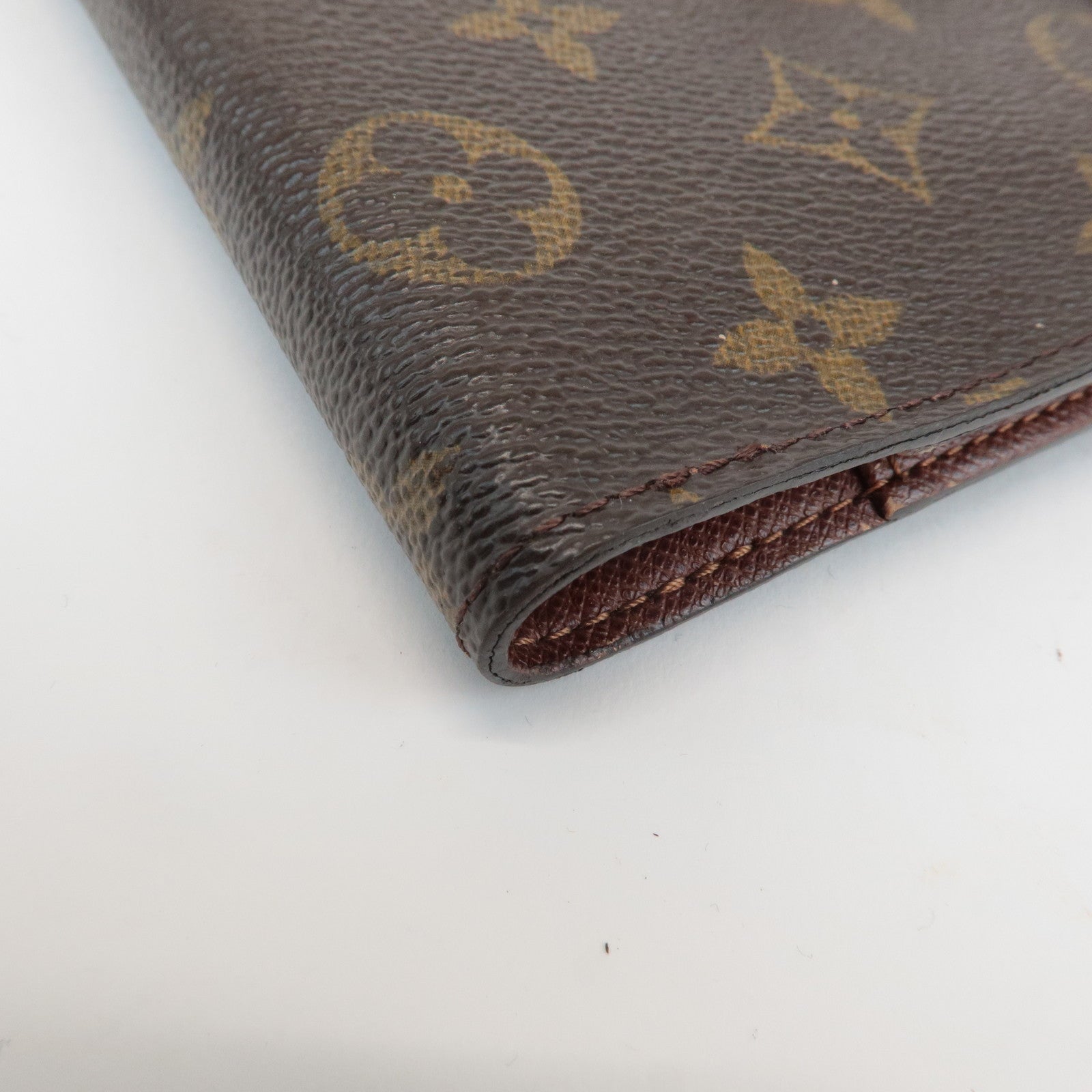 Louis Vuitton Monogram Agenda PM Planner Cover Brown R20005
