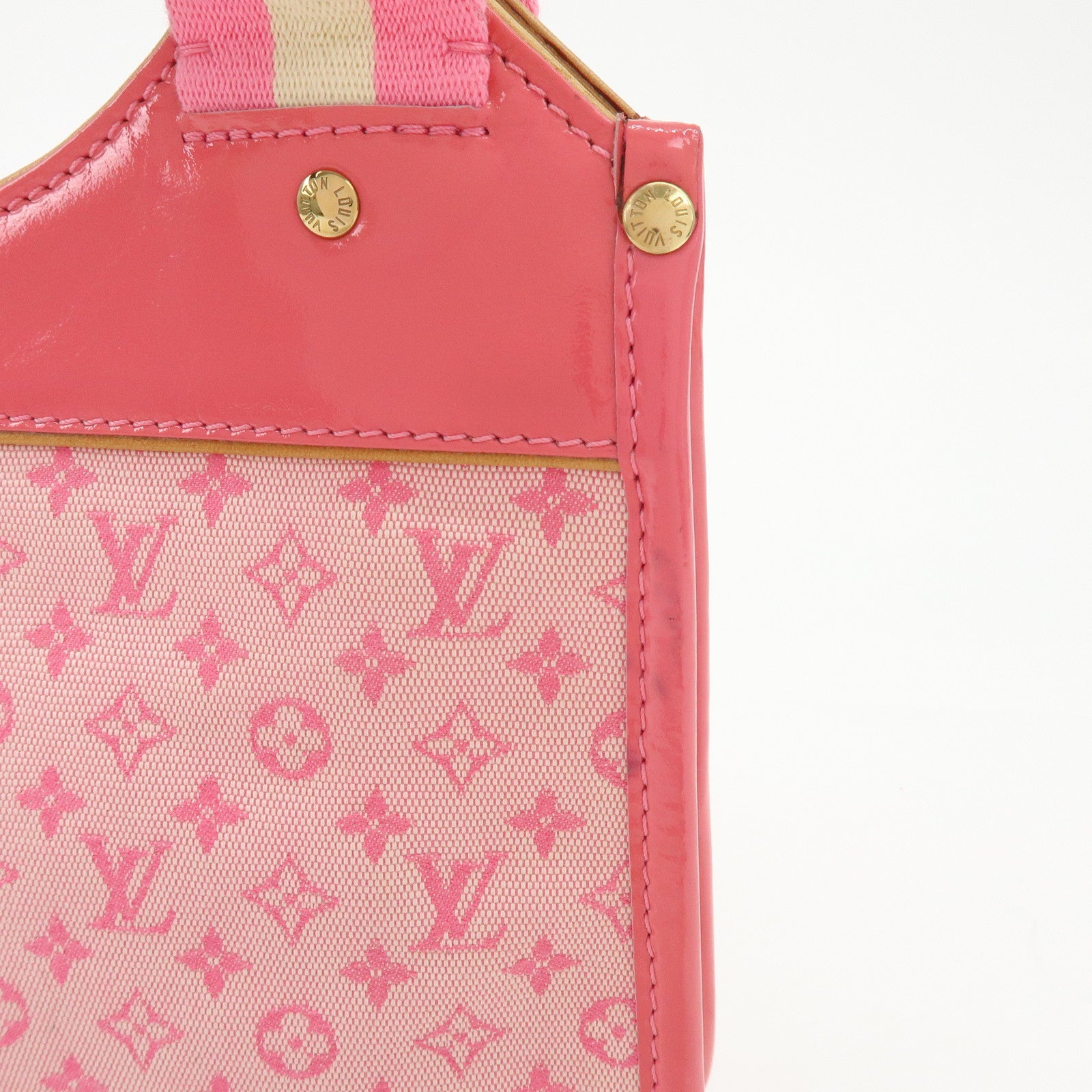 Louis Vuitton Monogram Mini Sac Catherine Hand Bag Pink M92930