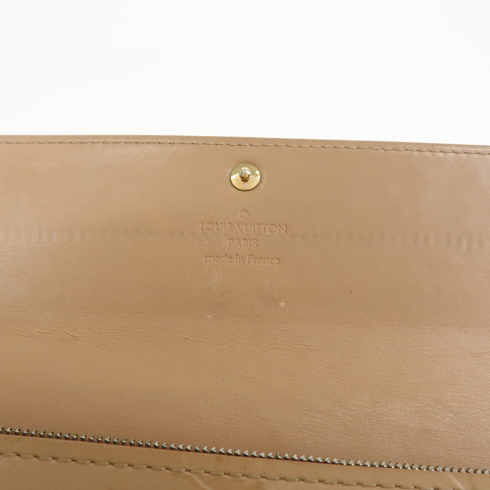 Louis Vuitton Monogram Vernis Leather Portemonnaie Credit M91380