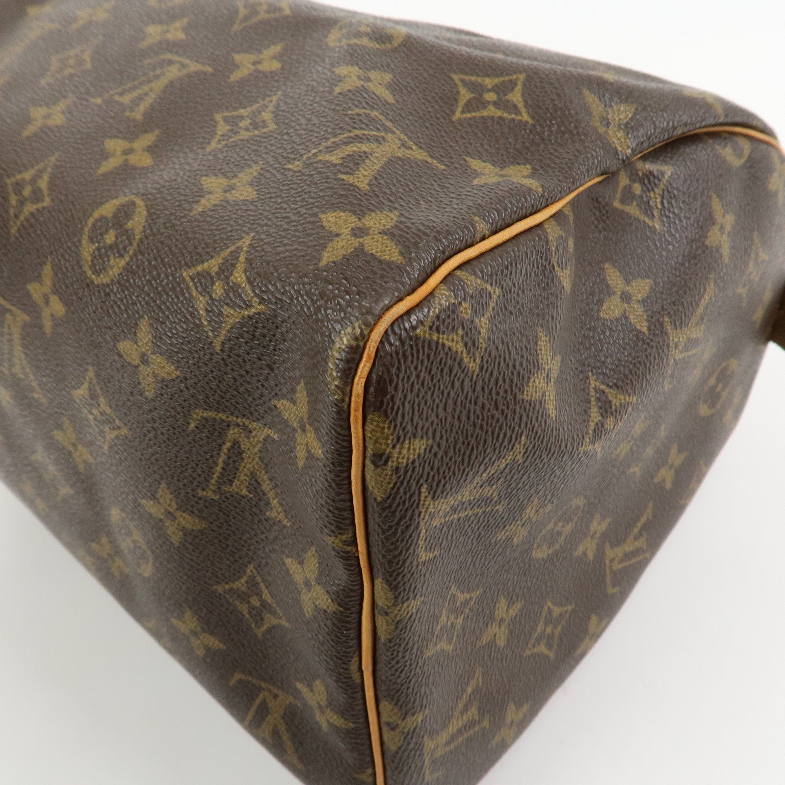 Louis Vuitton Monogram Speedy 30 Boston Bag Hand Bag Brown M41526