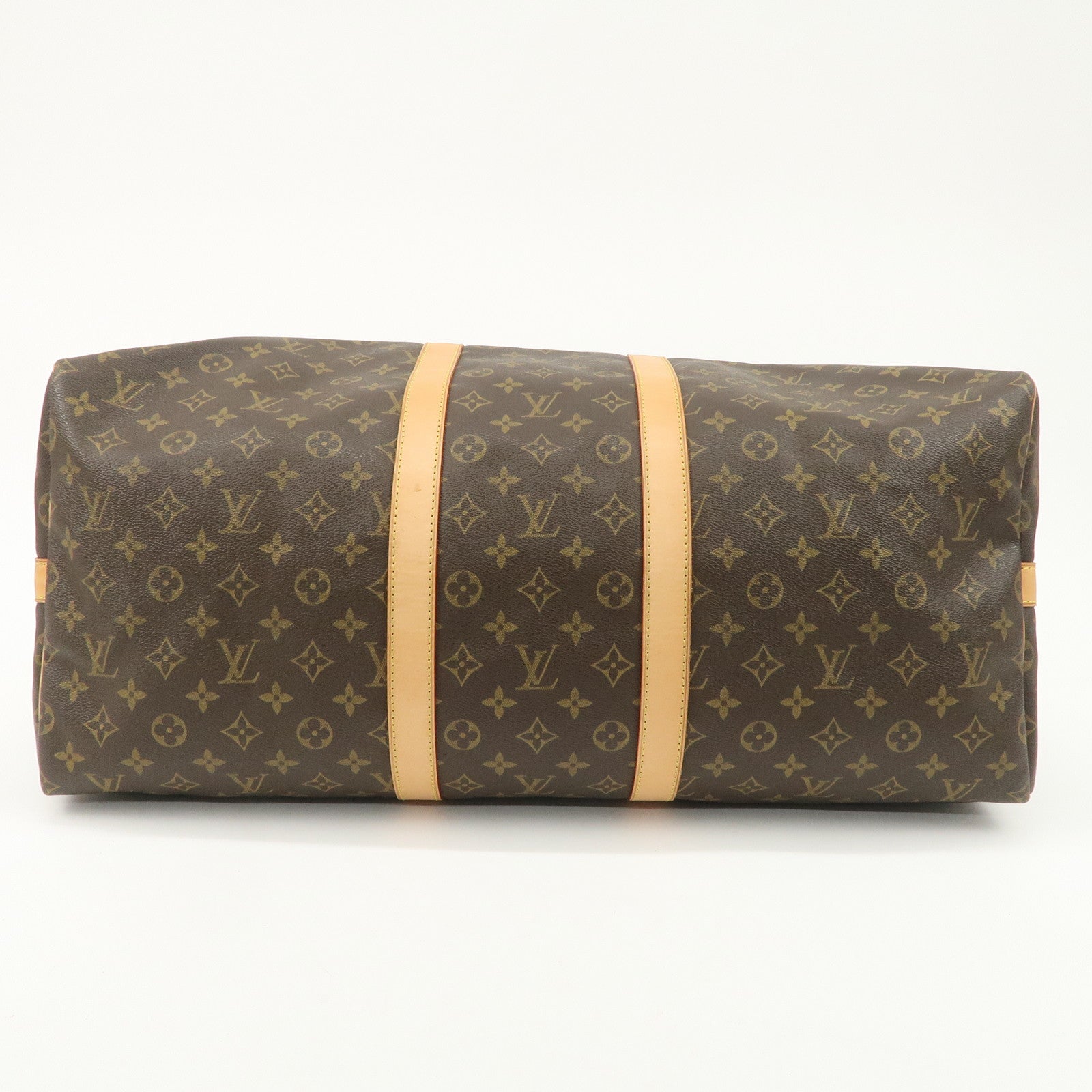 Louis Vuitton Monogram Keep All Bandouliere 55 Boston Bag M41414