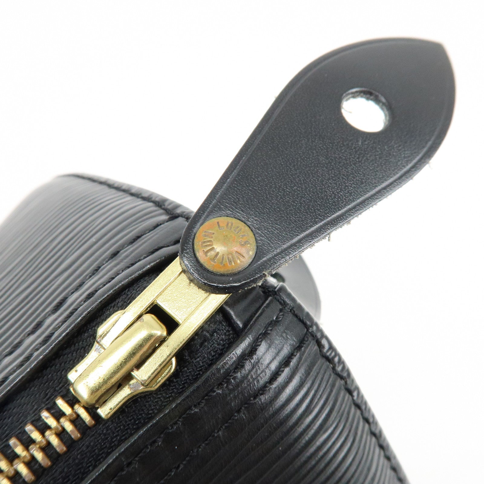 Louis Vuitton Epi Leather Speedy 25 Hand Bag Boston Bag Noir M59032