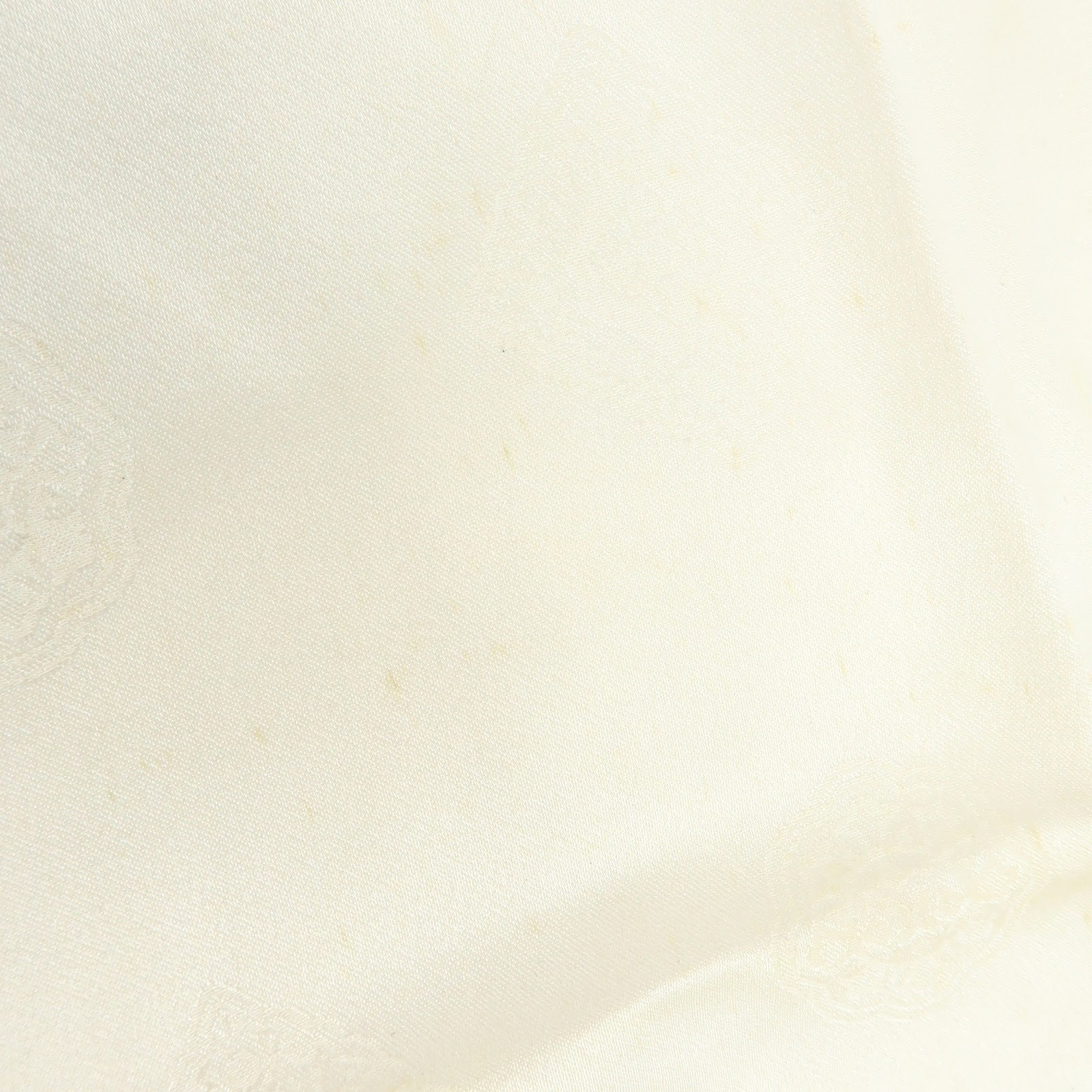 CHANEL Silk 100% Scarf Gold Chain Motif Black White