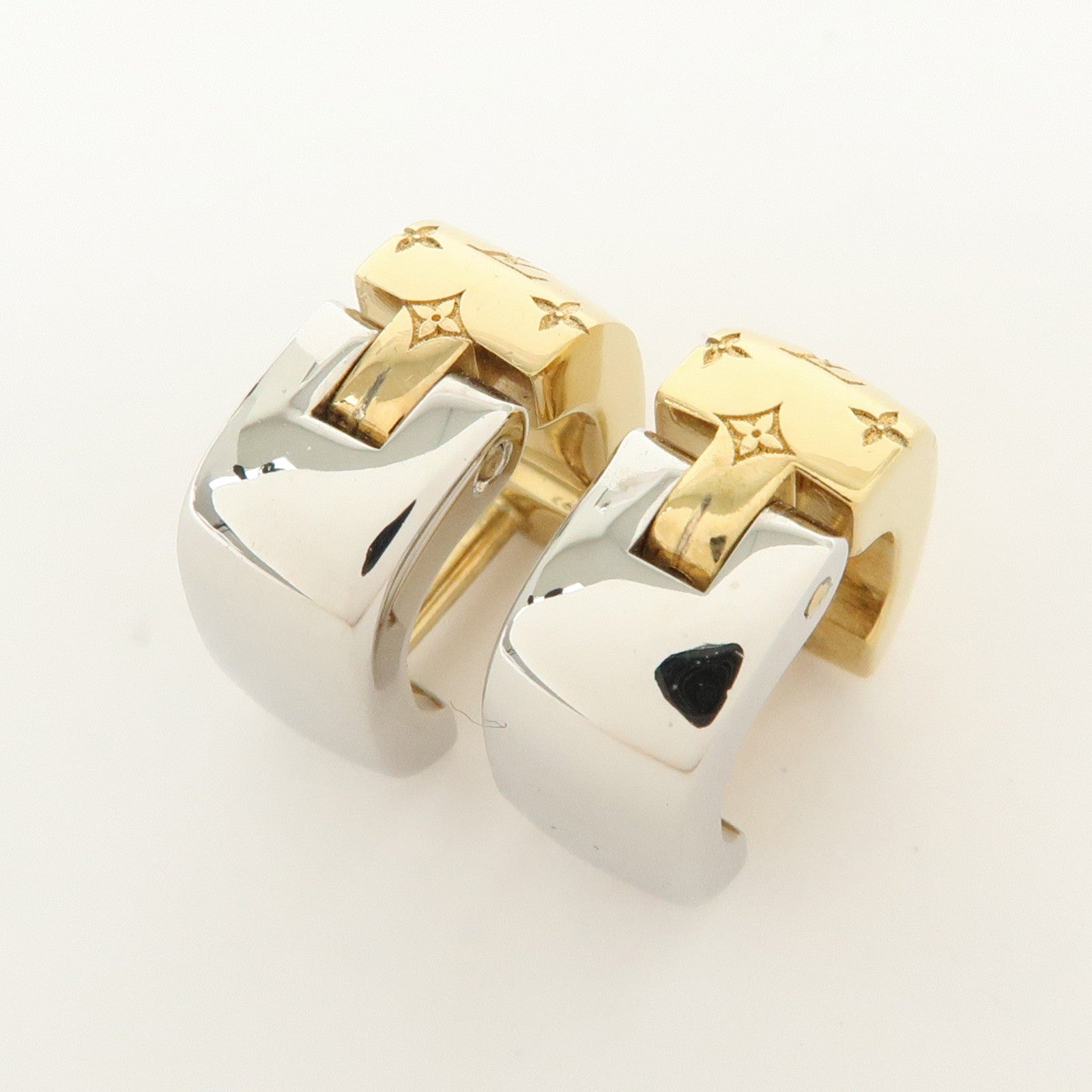 Louis Vuitton Boucles d’oreilles Nanogram Metal Earrings M00397