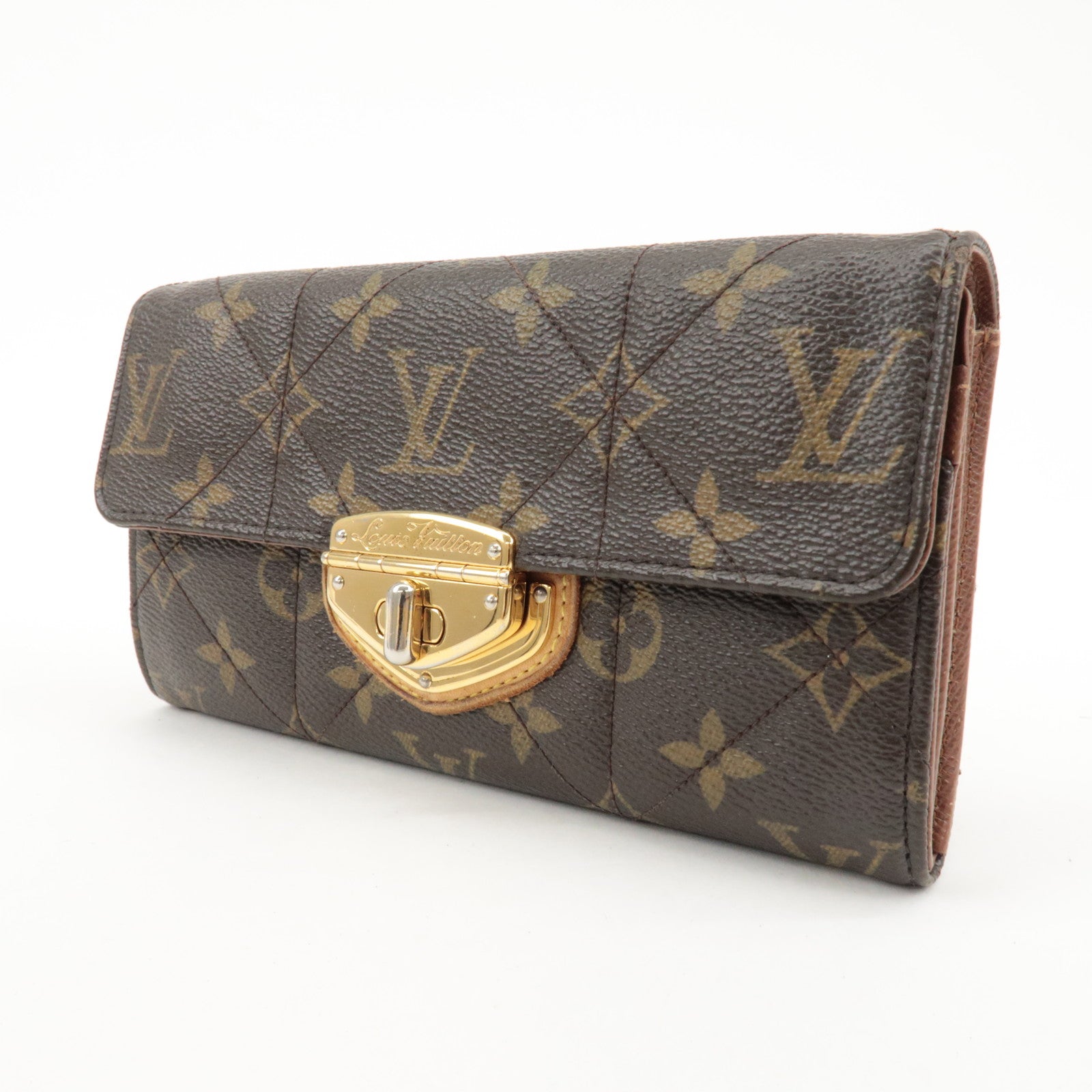 Louis Vuitton Monogram Portefeuille Sarah Etoile Long Wallet M66556 Used