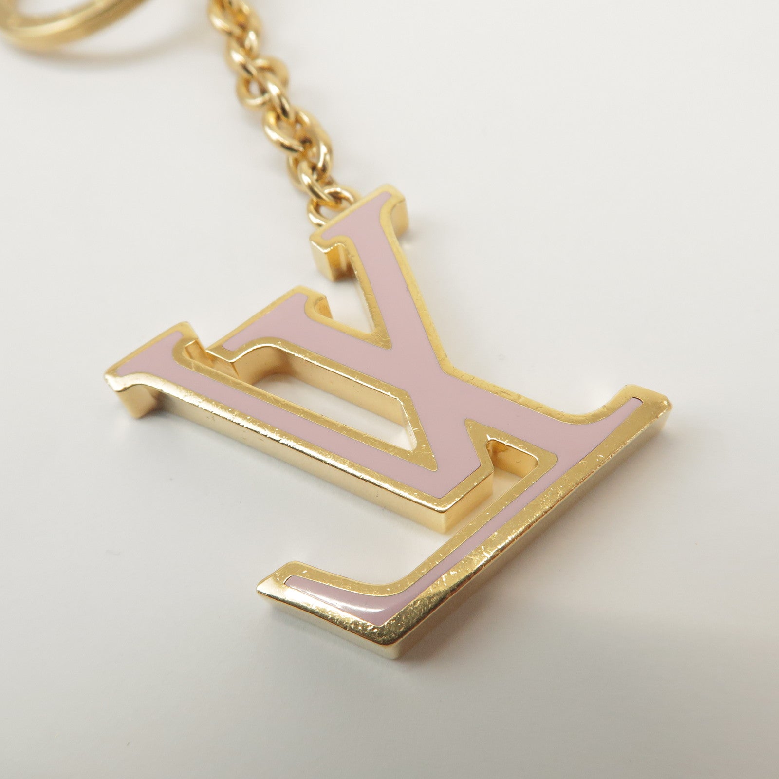 Louis Vuitton Porte Cles Spring Street Metal Bag Charm Gold M69008