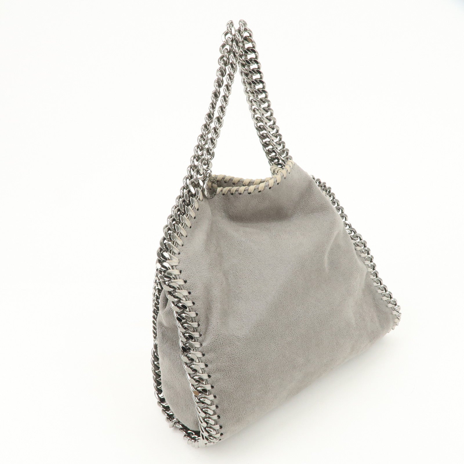 STELLA MCCARTNEY Polyester Falabella 2Way Shoulder Bag Gray