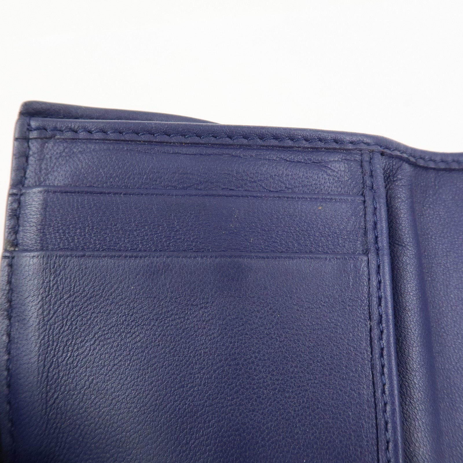 BOTTEGA VENETA Intrecciato Leather W Hook Compact Wallet 382576