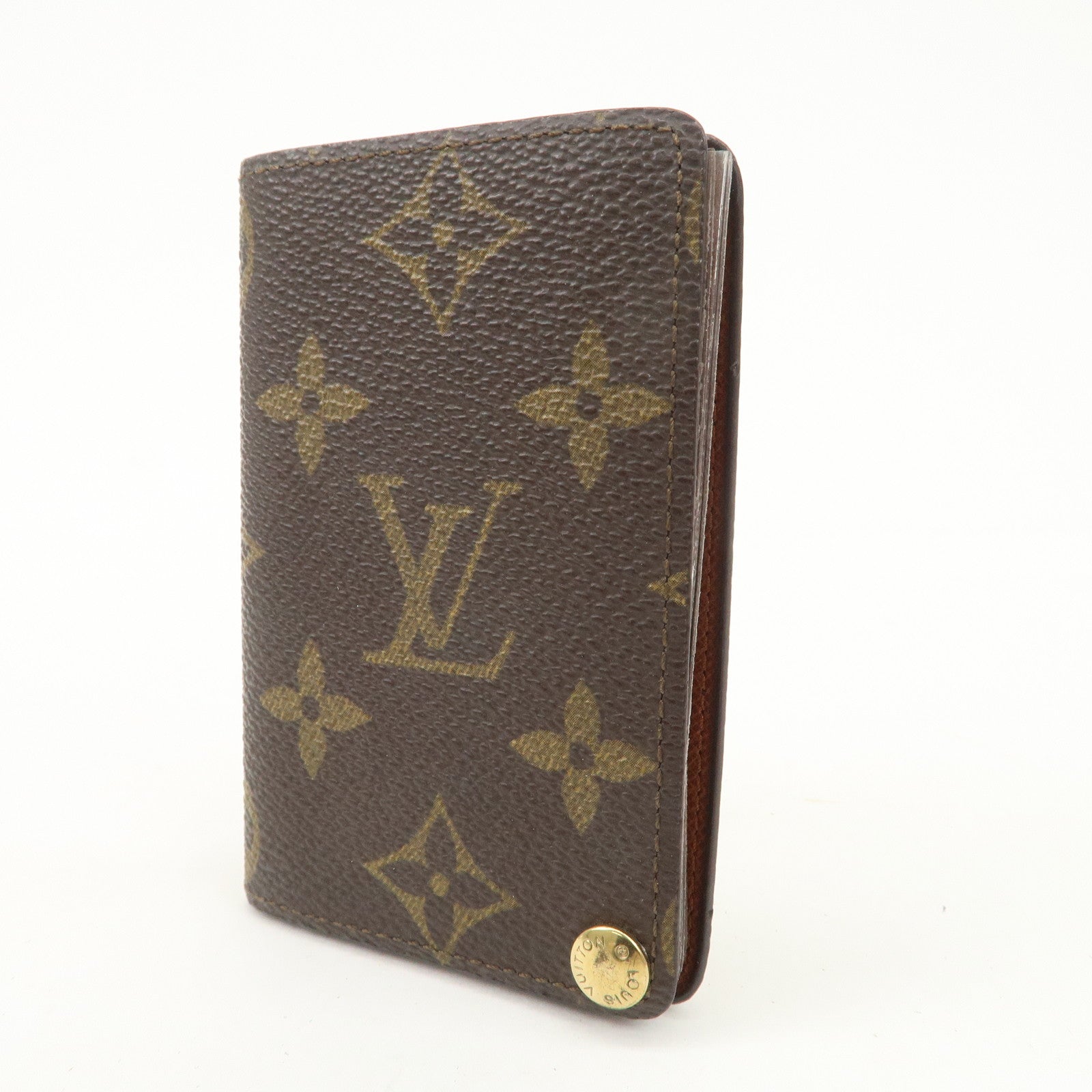Louis Vuitton Monogram Set of 2 Porte Cartes Credit Pression M60937 Used