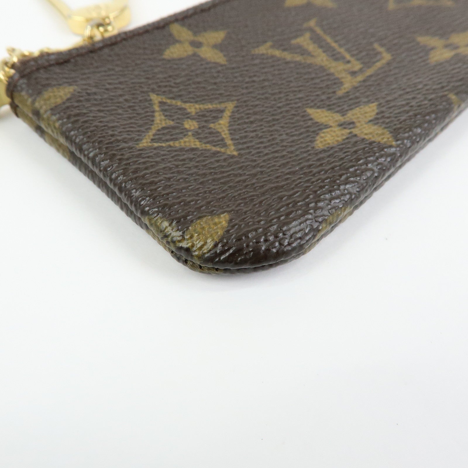Louis Vuitton Monogram Pochette Cles Coin Case Key Case M62650