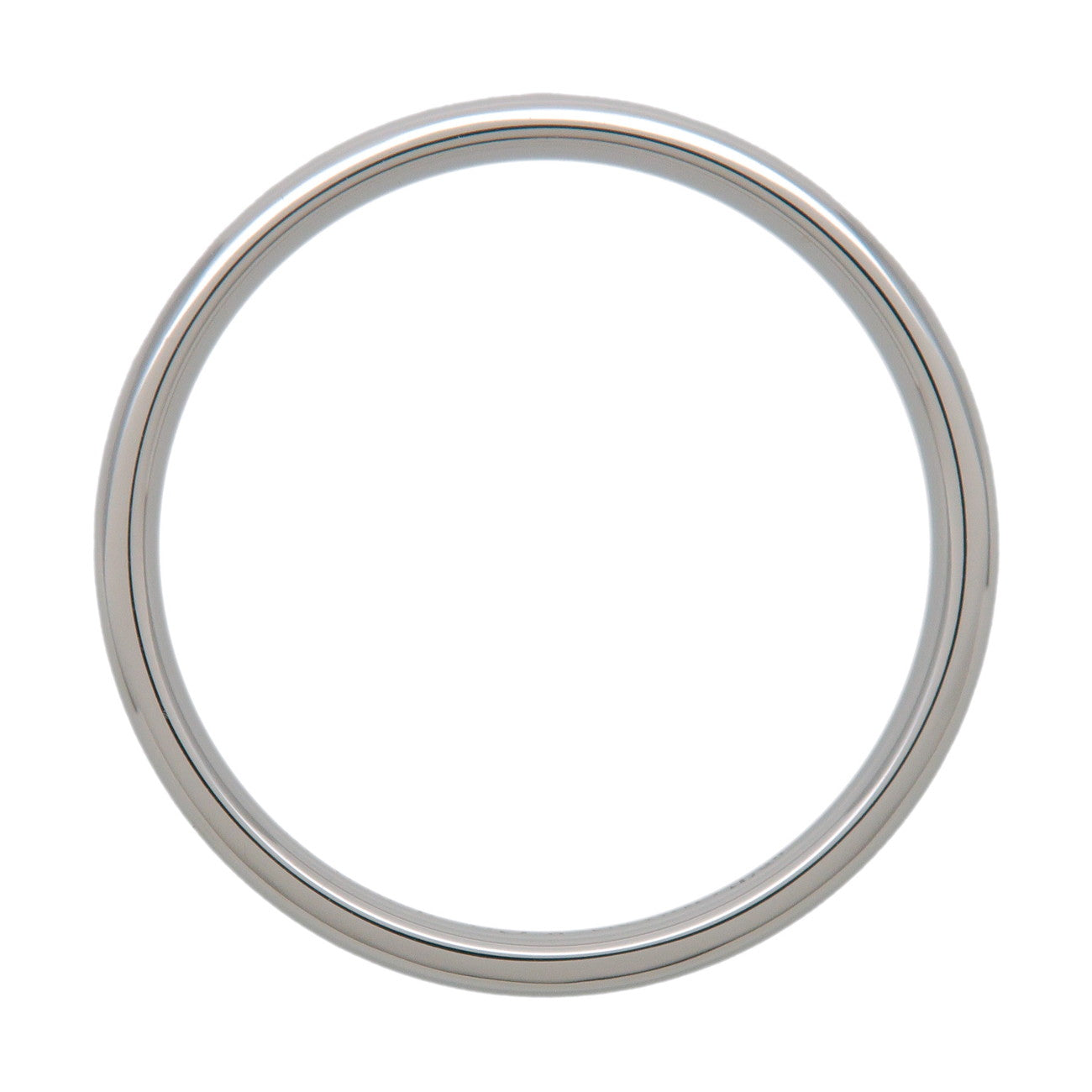 Tiffany & Co Forever Wedding Ring Classic Band Ring PT950 US8