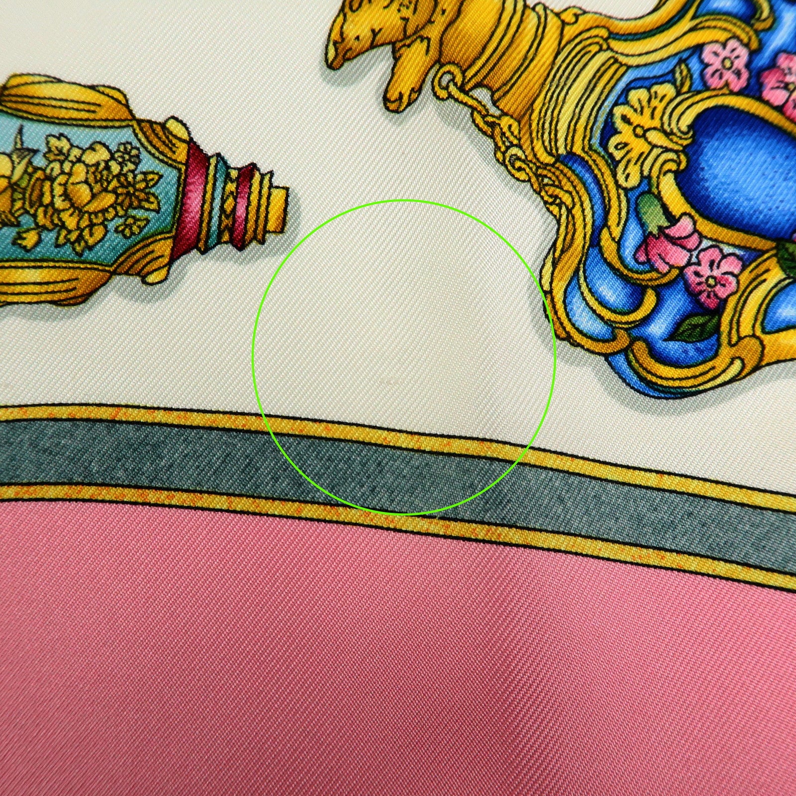 HERMES Carre 90 Silk 100% Pourvu qu'on ait l'ivresse Scarf Pink