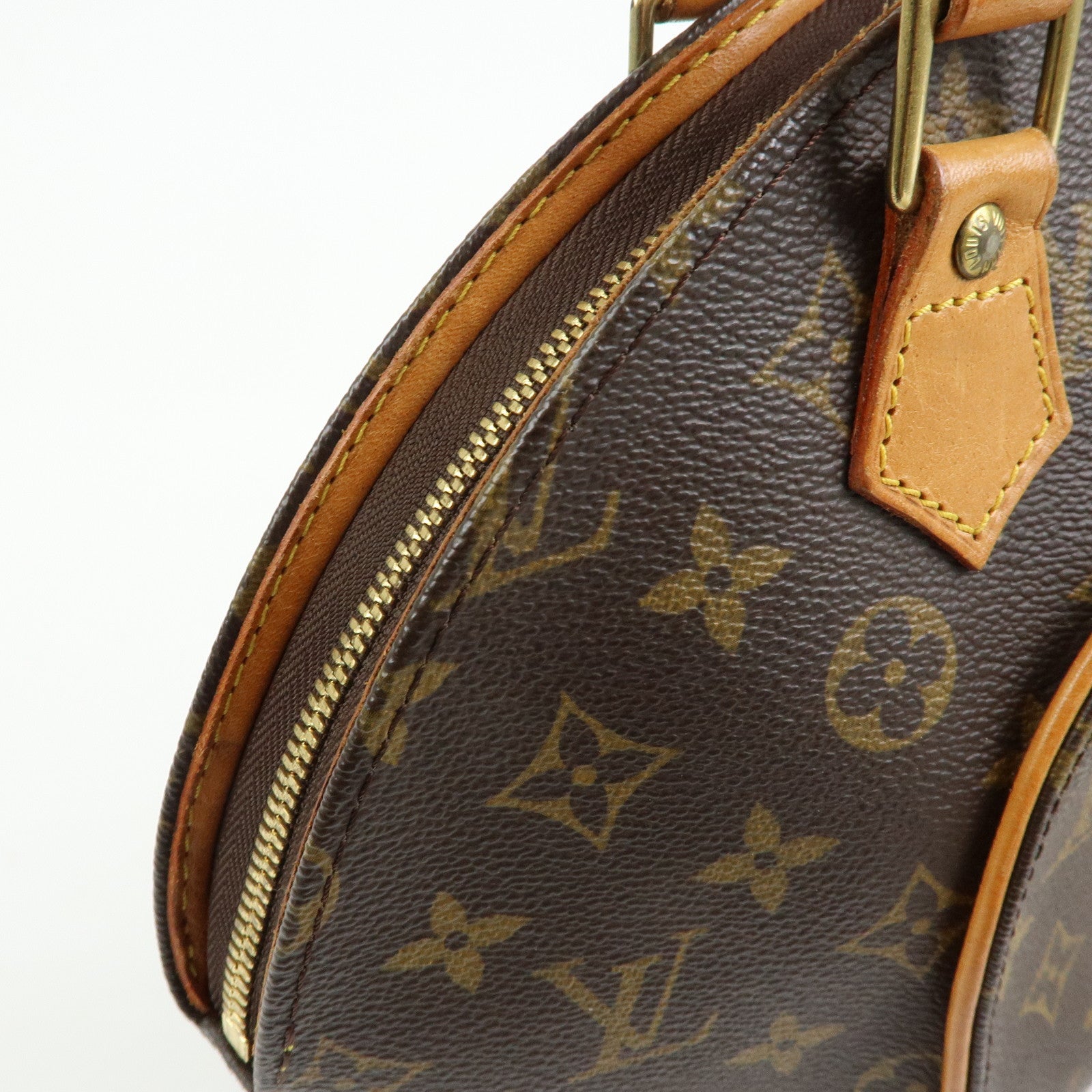 Louis Vuitton Monogram Ellipse PM Hand Bag Brown M51127