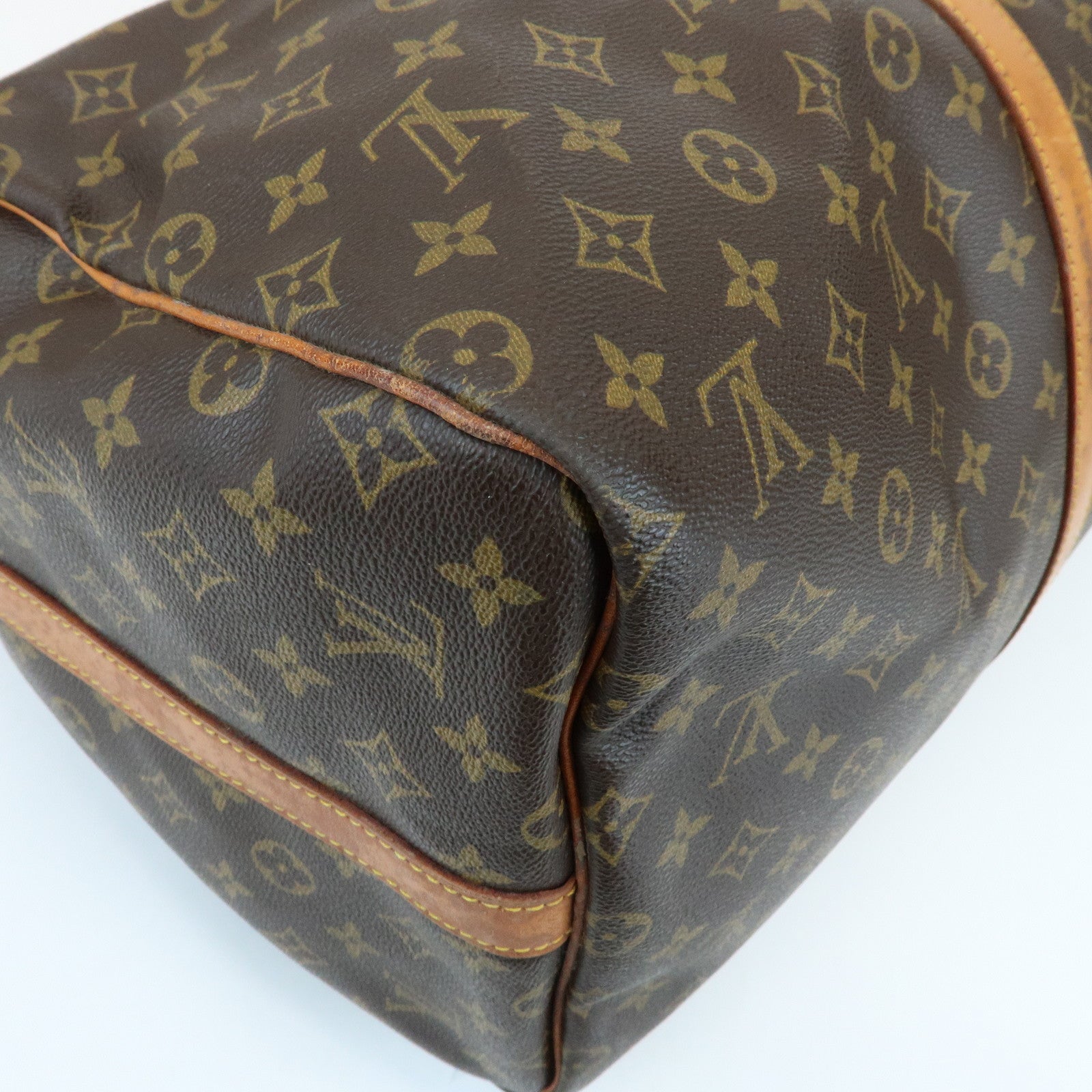 Louis Vuitton Monogram Keep All Bandouliere 55 Boston Bag M41414
