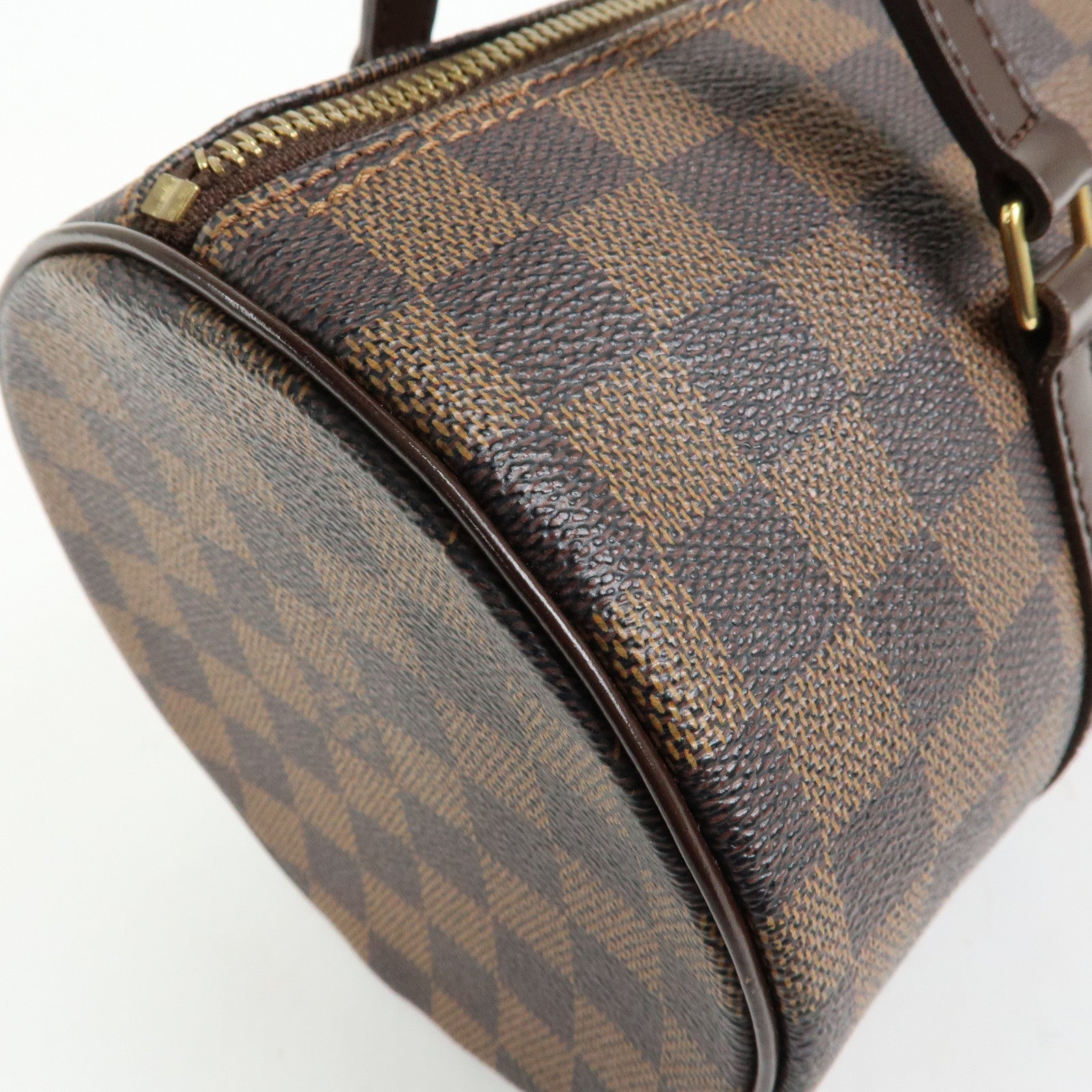 Louis Vuitton Damier Ebene Papillon 30 Hand Bag Brown N51303