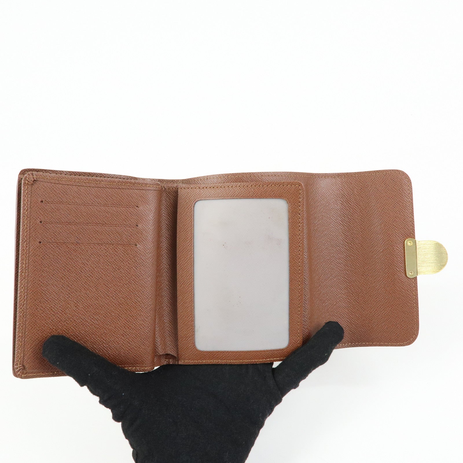 Louis Vuitton Monogram Portefeuille Joy Compact Wallet Brown M60211