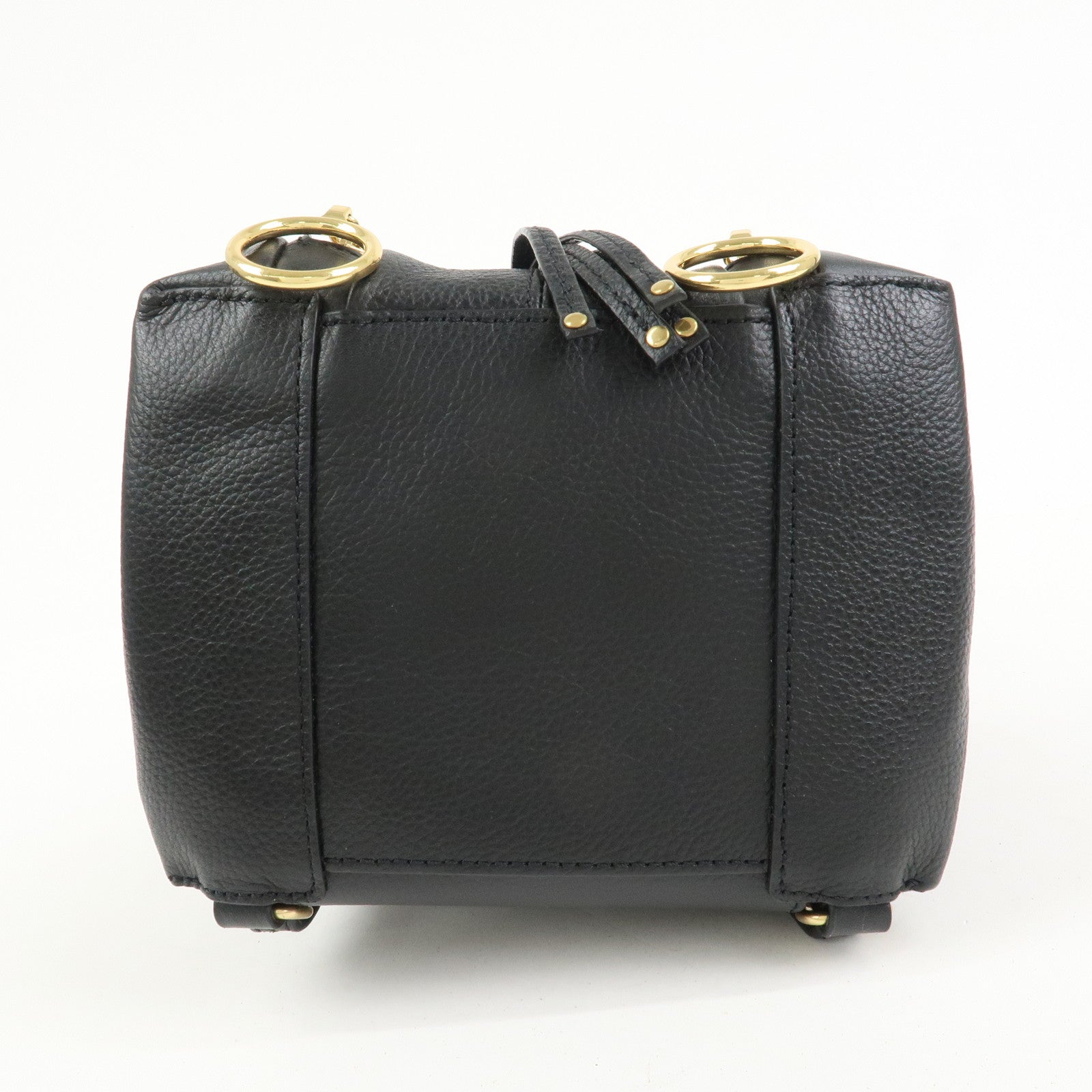 Chloe See by Chloe Olga Logo Leather 2Way Bag Backpack Hand Bag